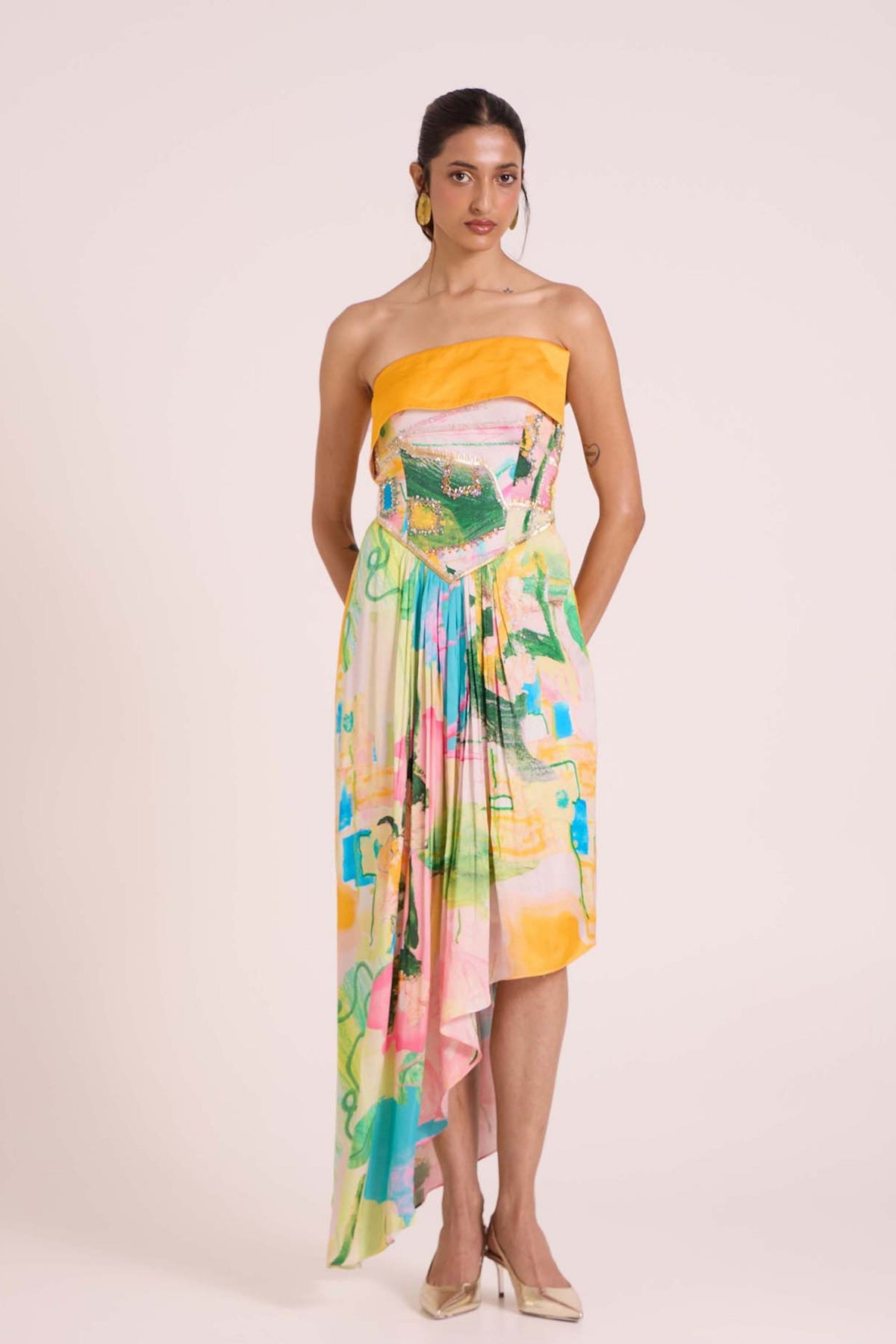 Eiar Foldover Dress