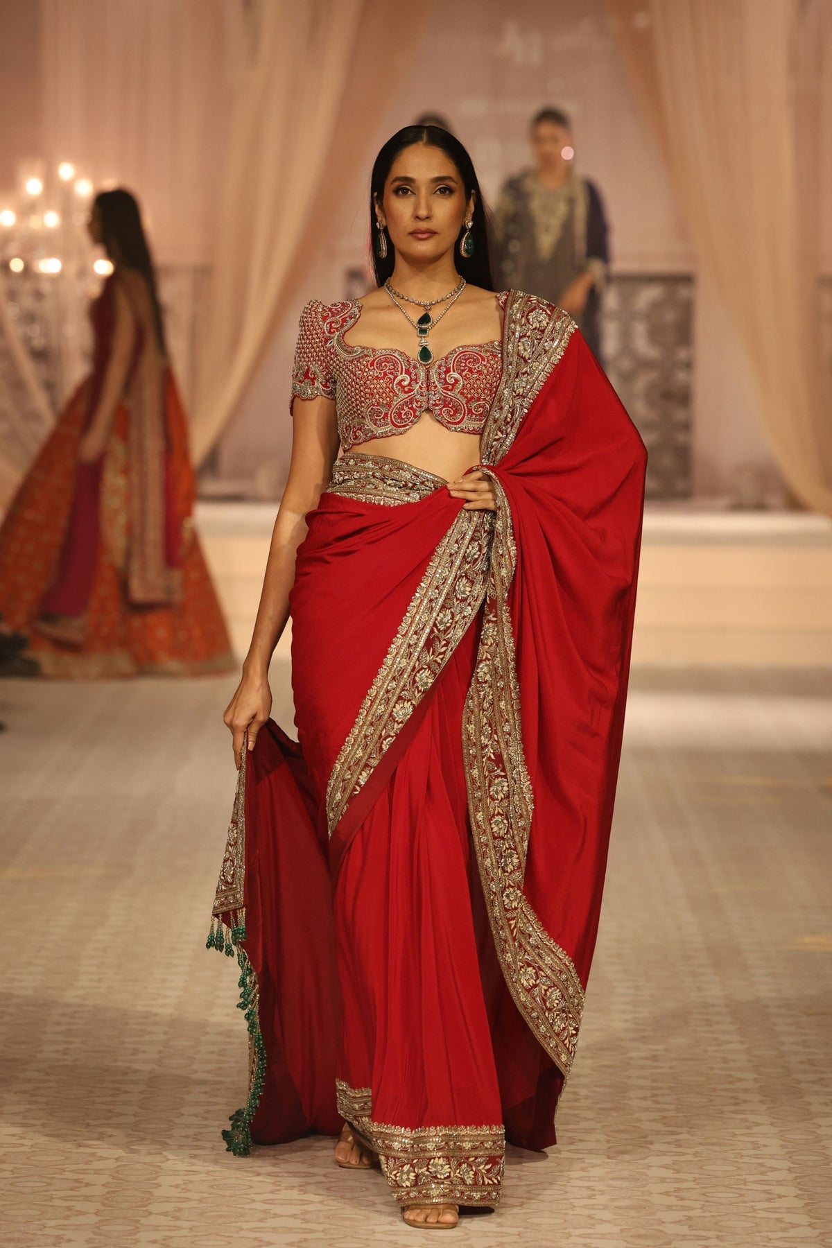 Aarini Saree With Sota Blouse