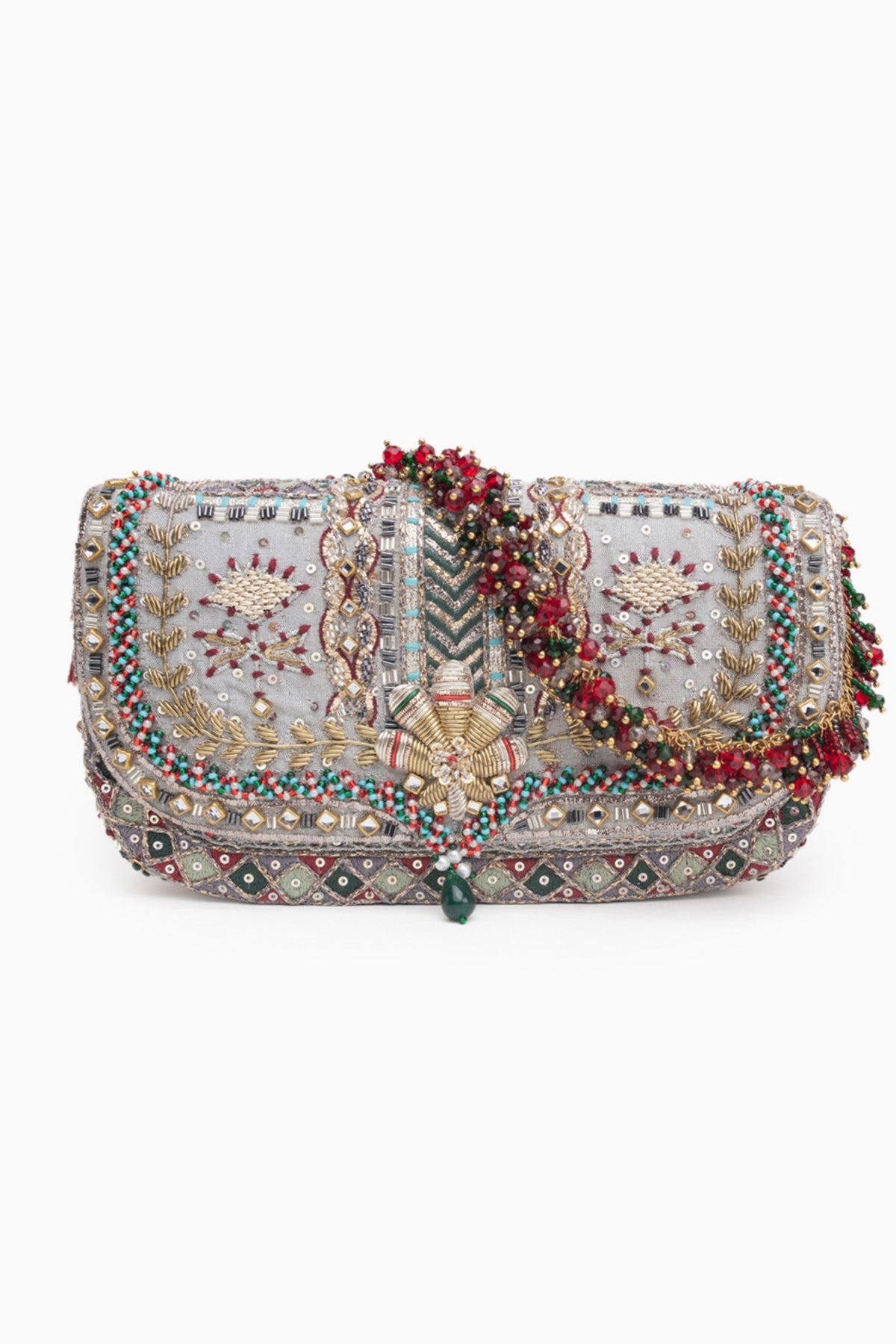 Noor Clutch – Silver