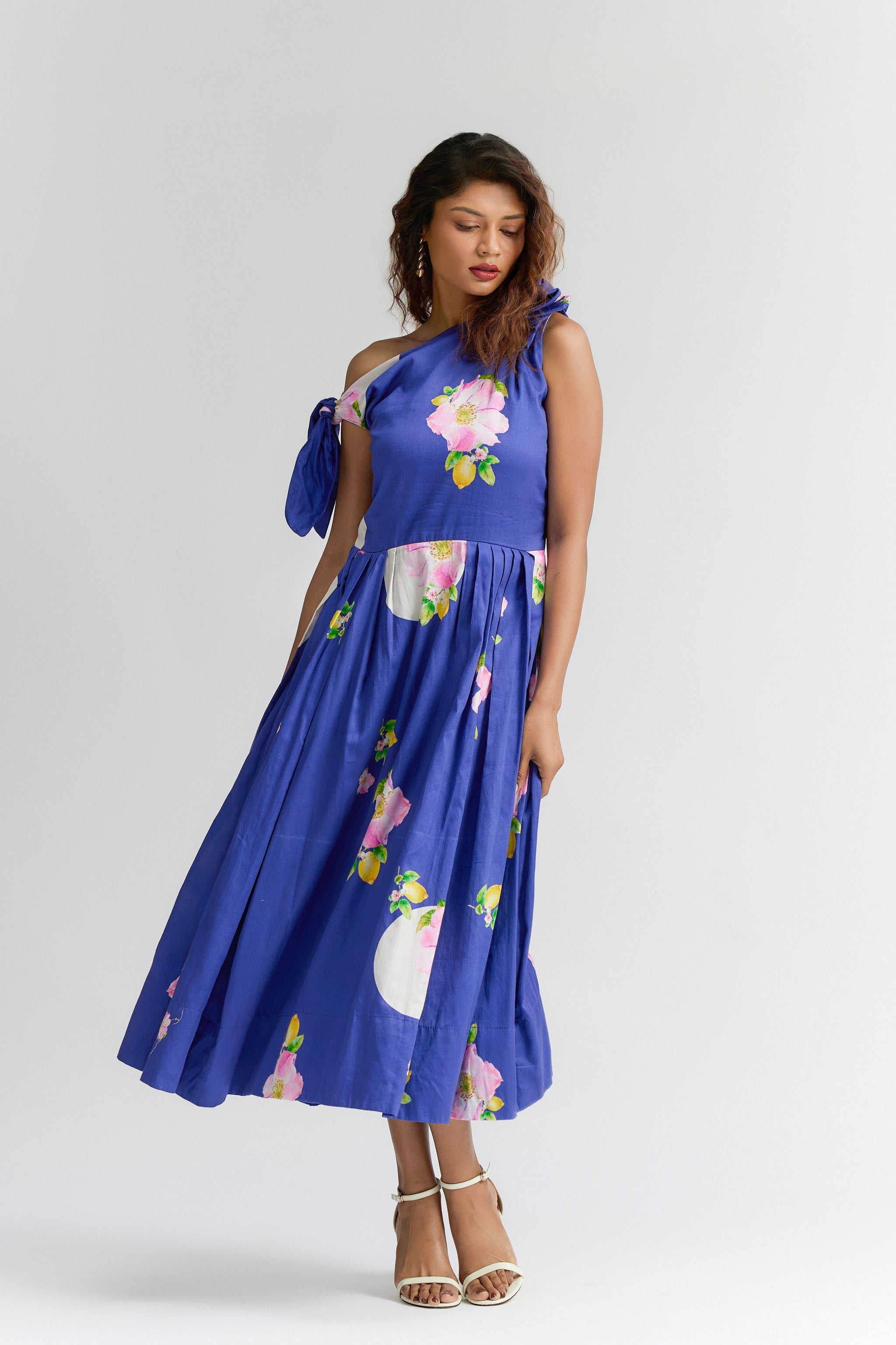 Itara An Another - Ellectric Blue Diza Midi Dress L