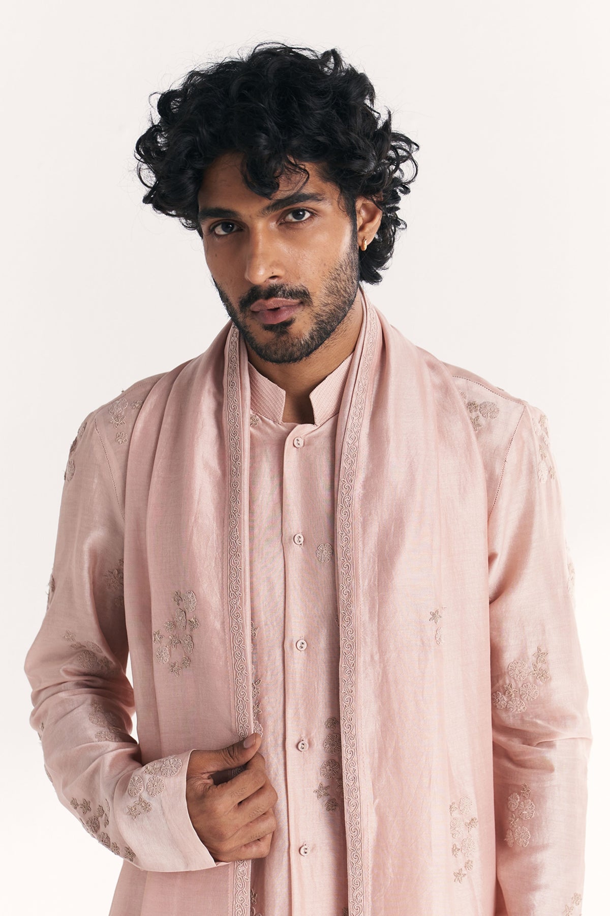 Sha Posh Light Pink Kurta Set