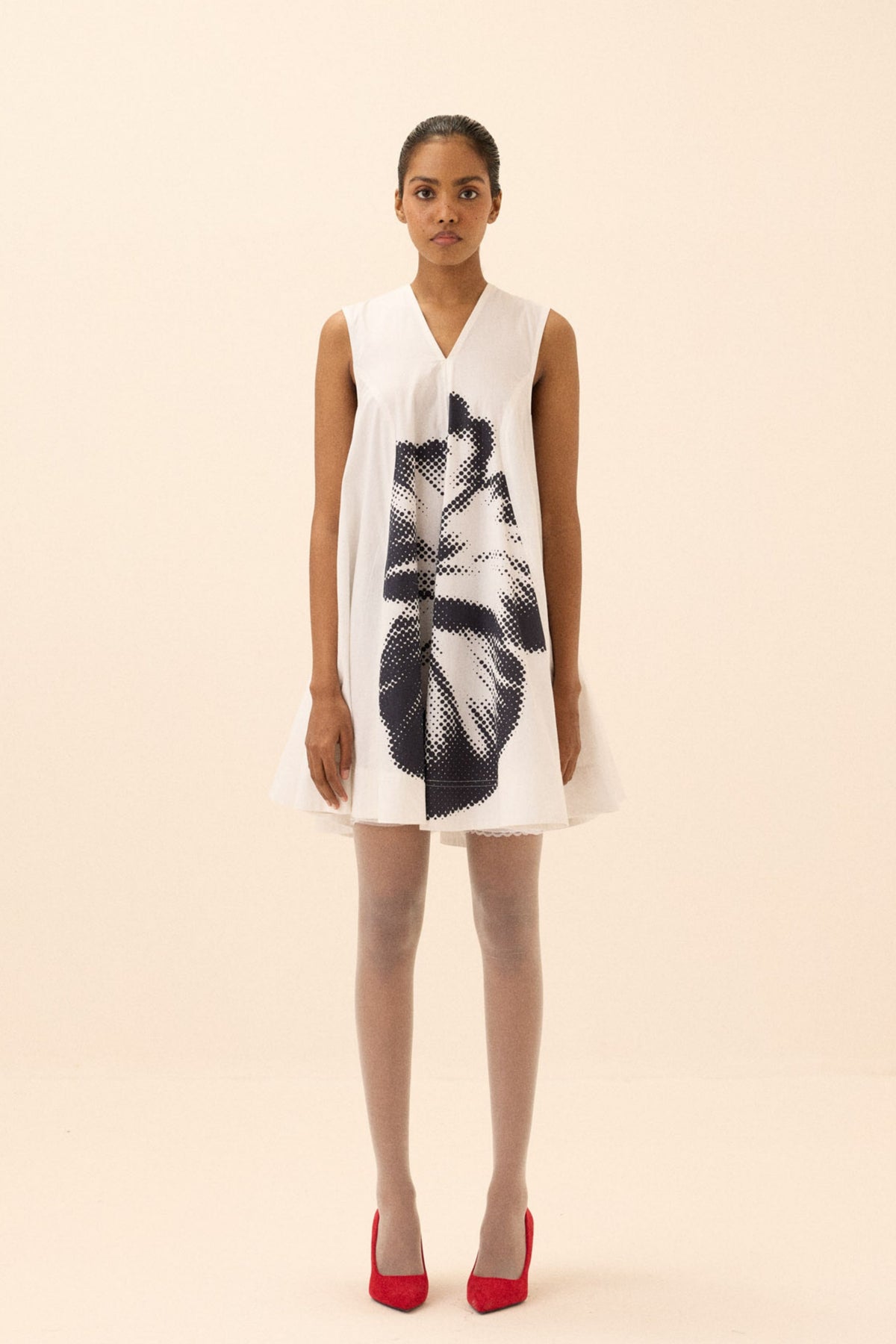 Ice Petunia Dress