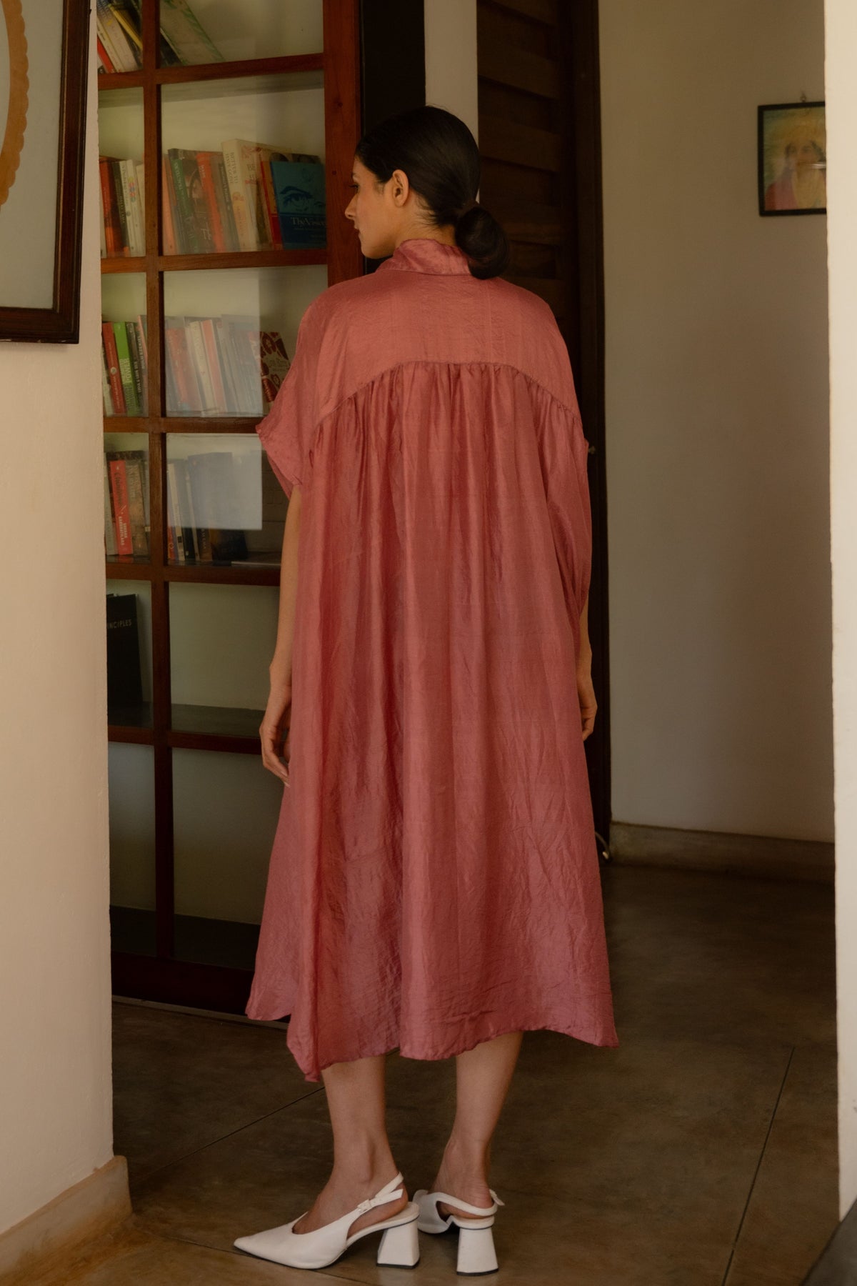 Old Rose Shirt Dress