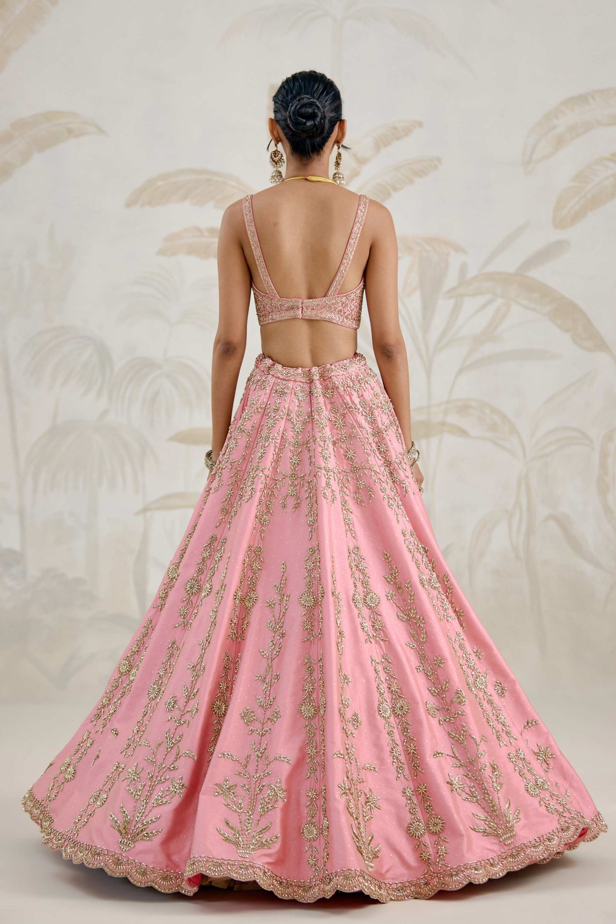 Rose Pink Lehenga Set