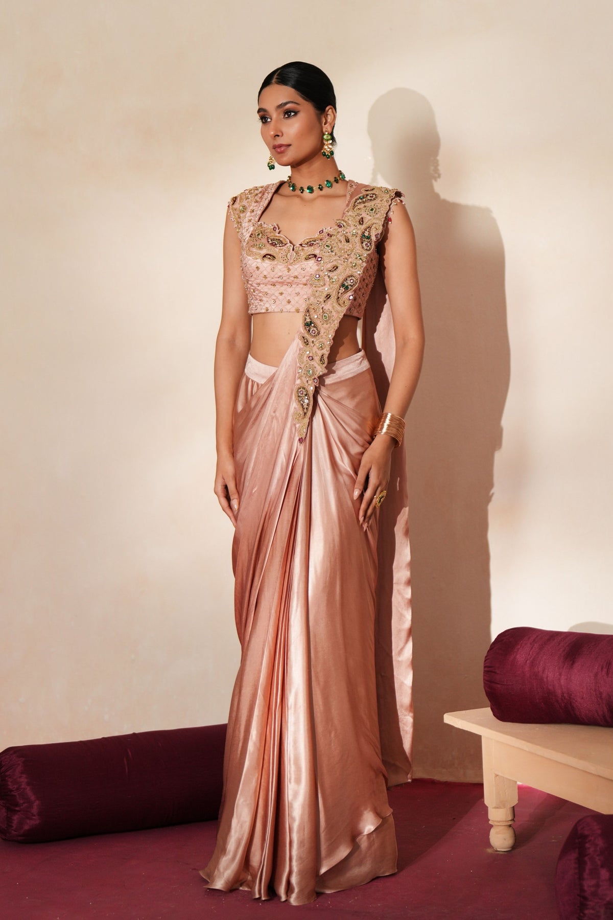 Ratanjali Pre Drape Saree