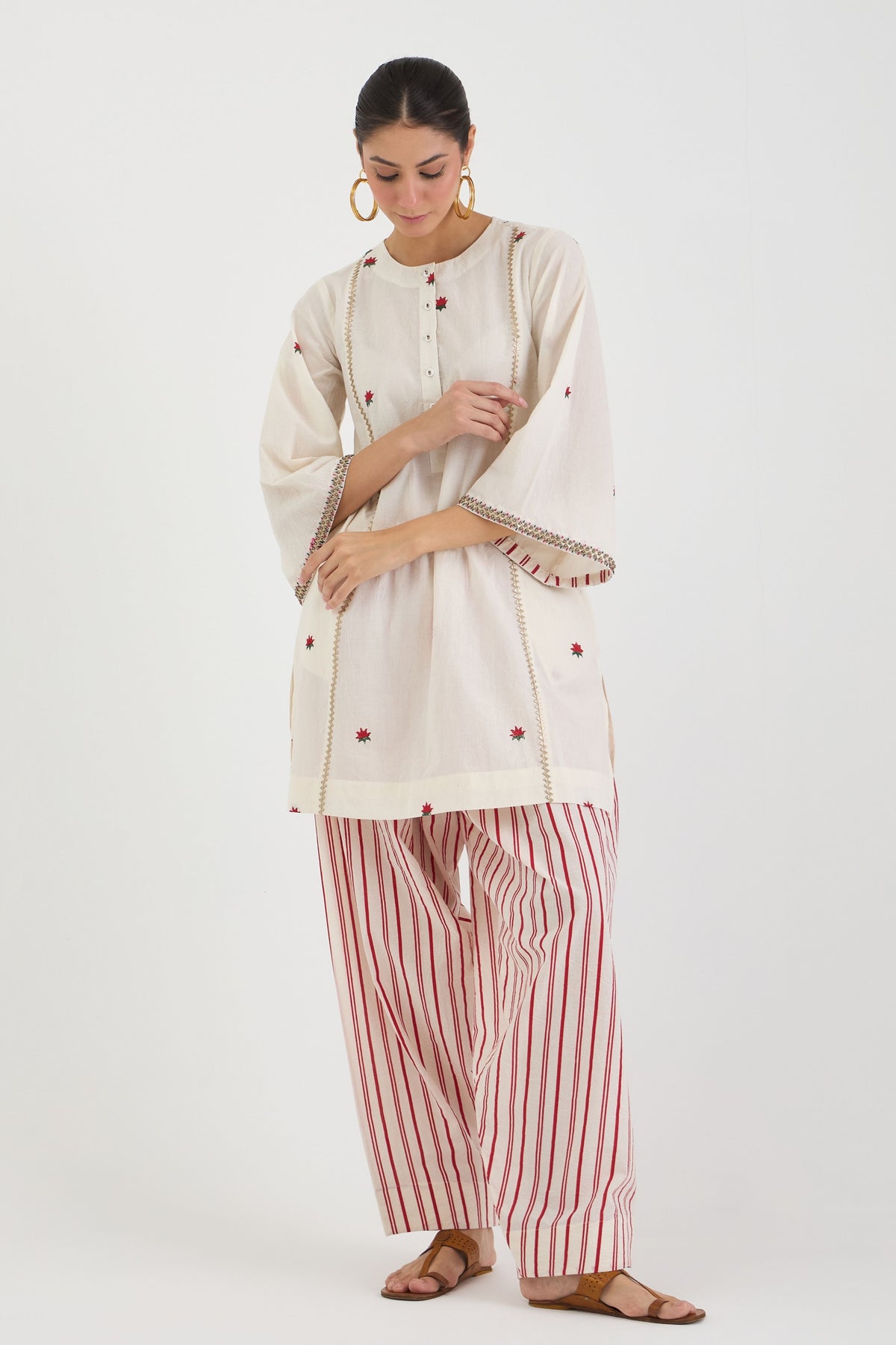 Lotus Short Kurta Set