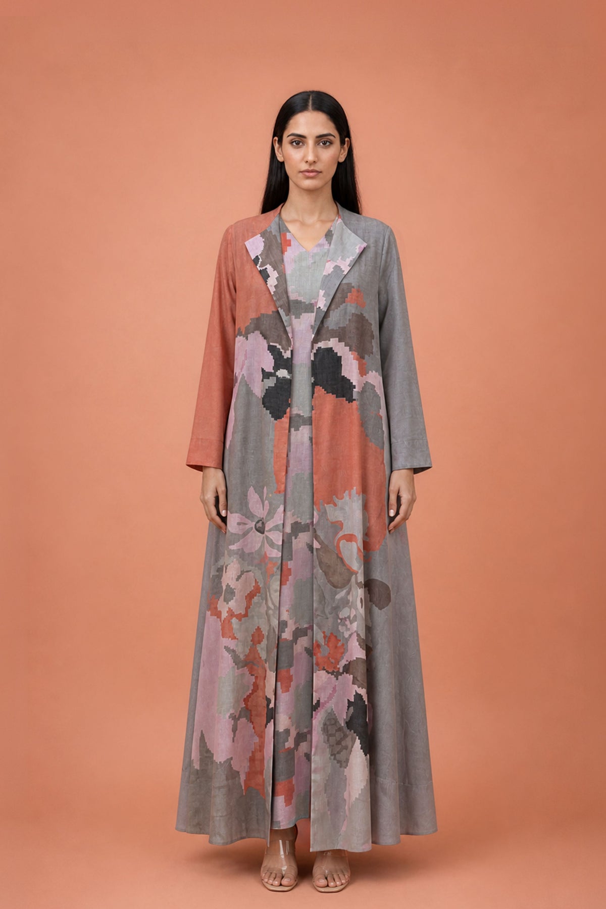 Ikat Rose Jacket Dress Set
