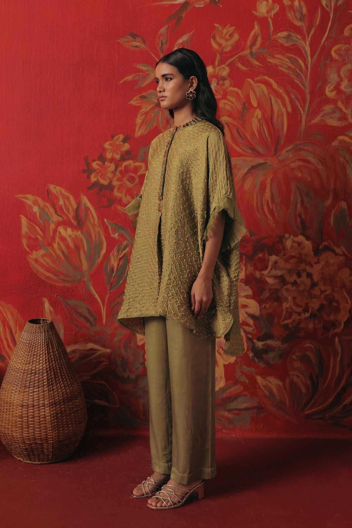Oversize Hi Low Tunic Set