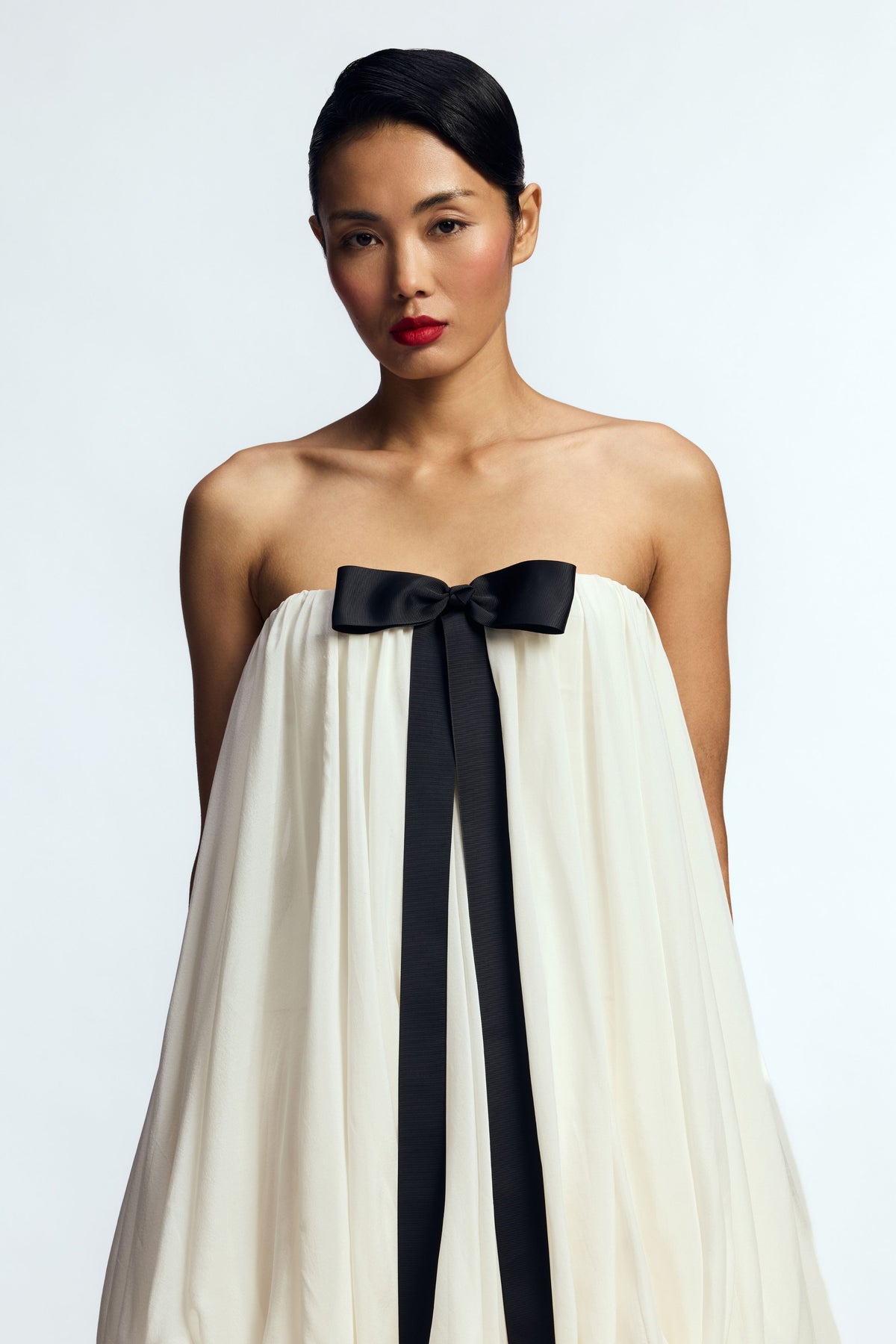 Strapless Balloon Gown