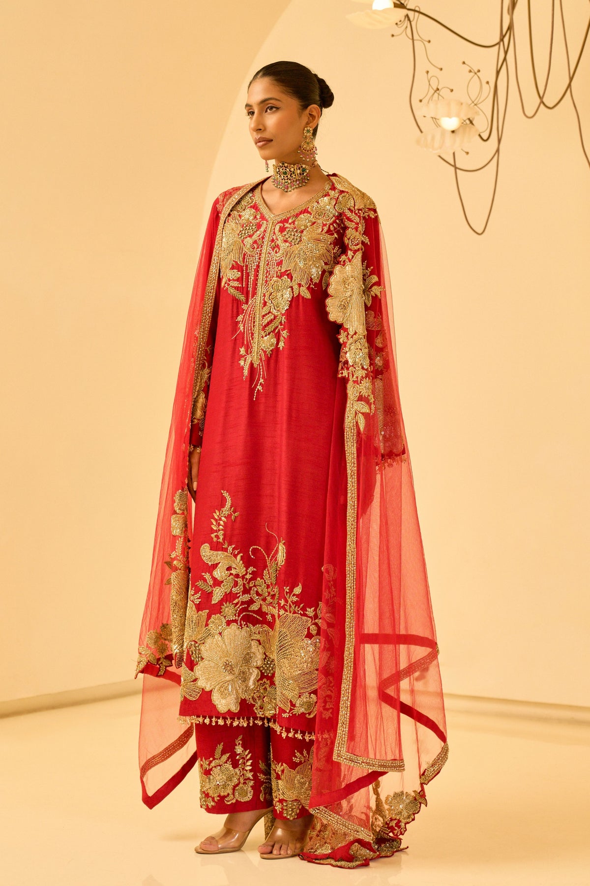 Floral Kurta Set