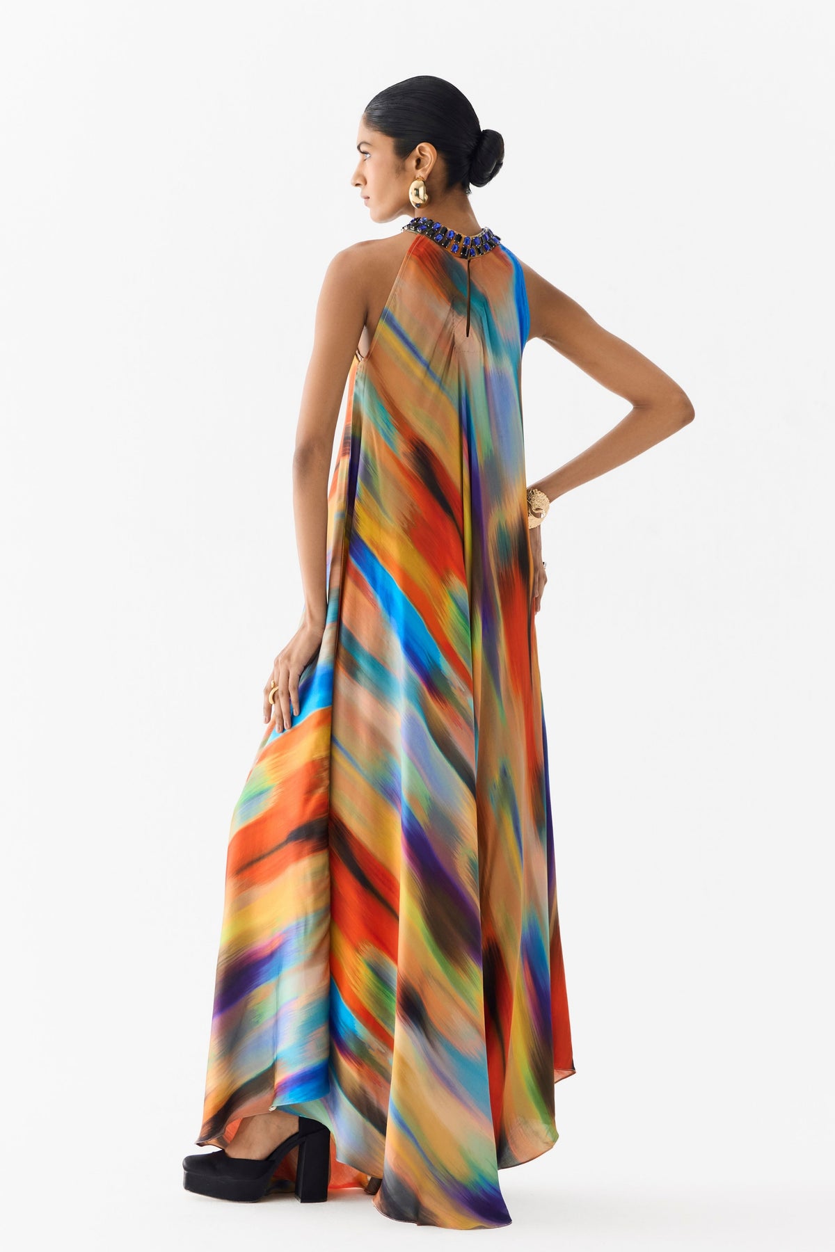 Night Queen Halter Dress