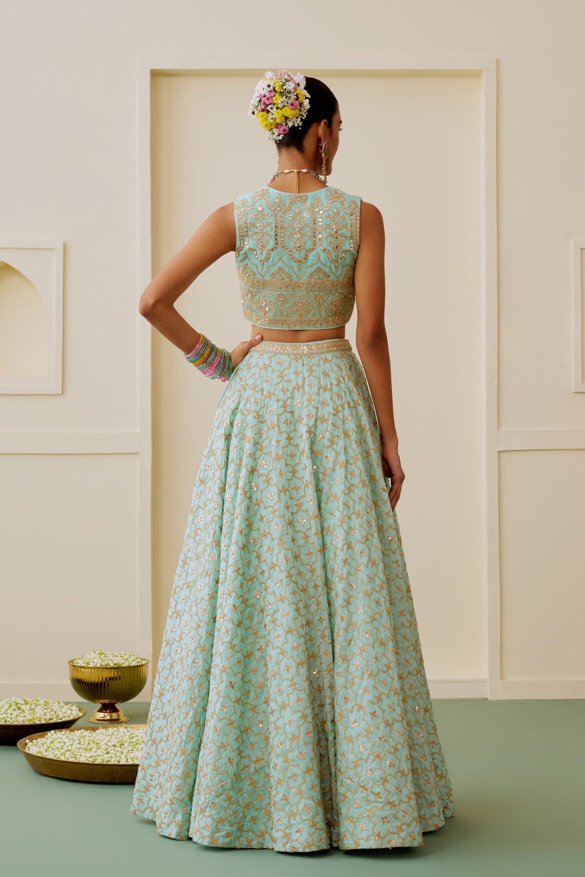 Nazm Lehenga Set