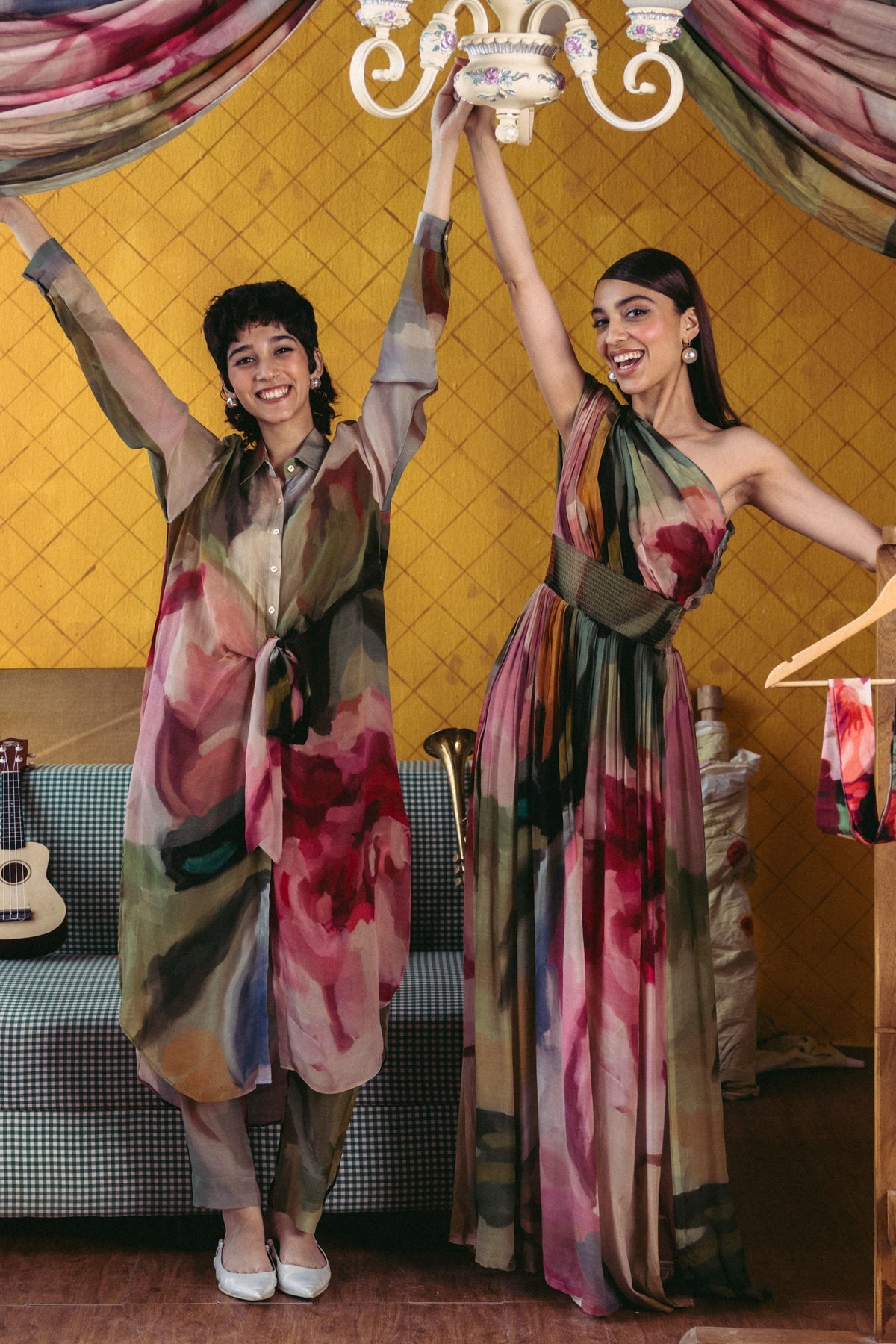 Tilly Wrap Kurta Set