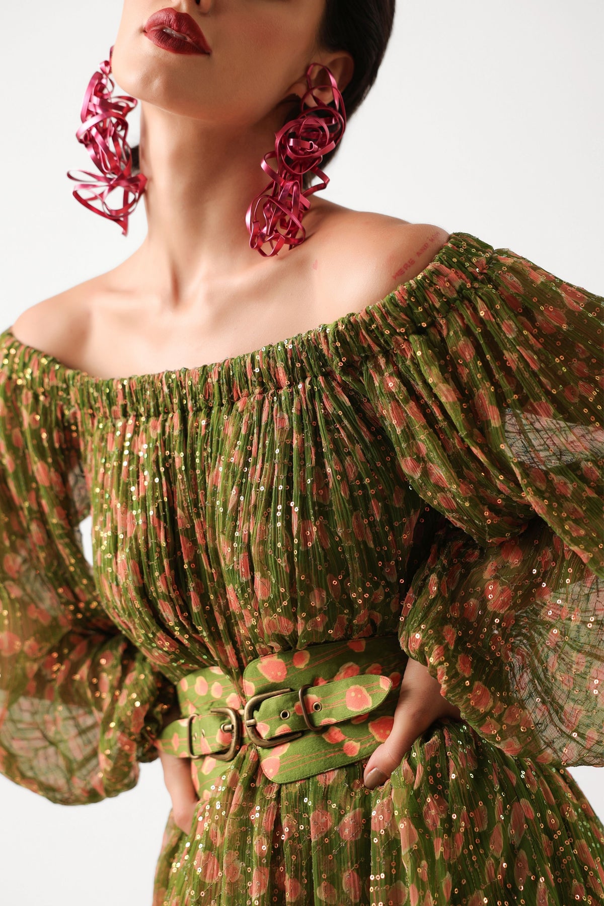 Avocado Green Dress