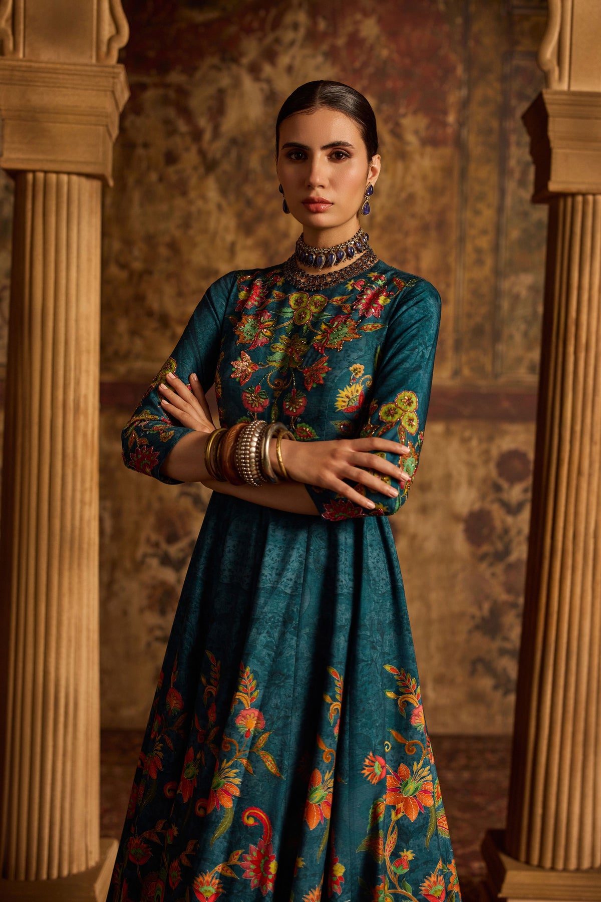 Rehteal Anarkali Set