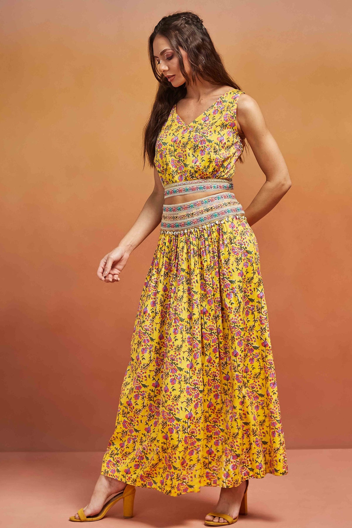 Co-ord Block Printed Set