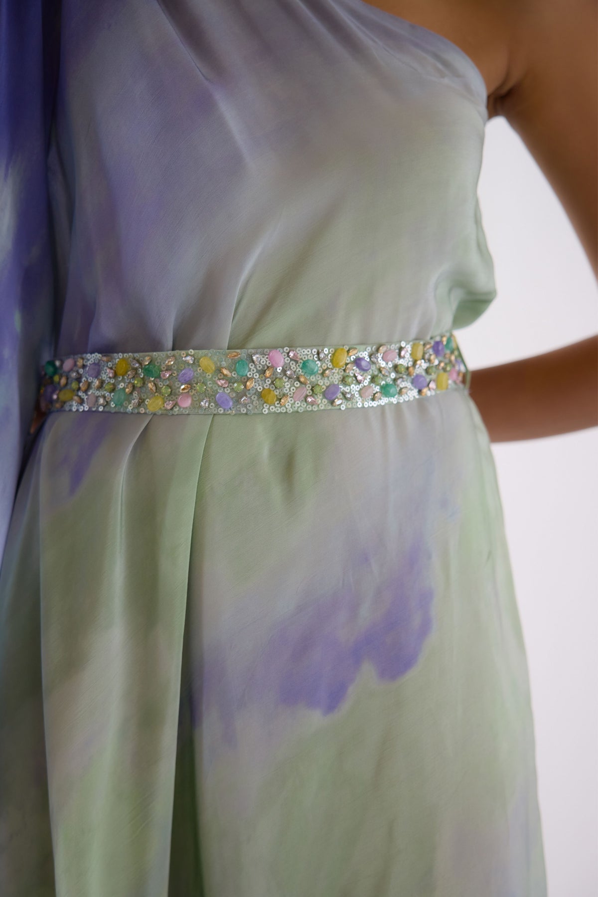 The Abstract Shore Gown