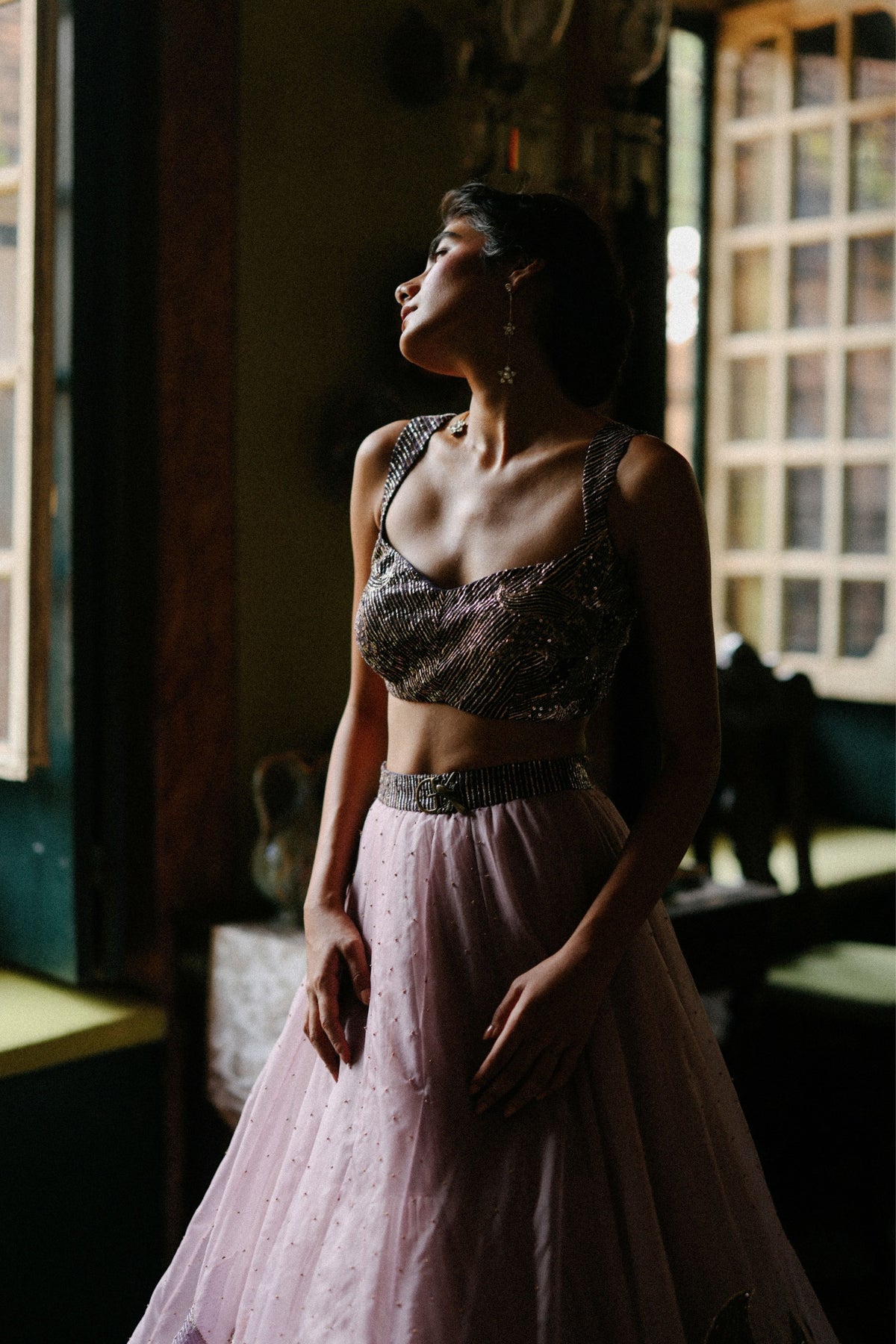 Rosa Patchwork Lehenga Set