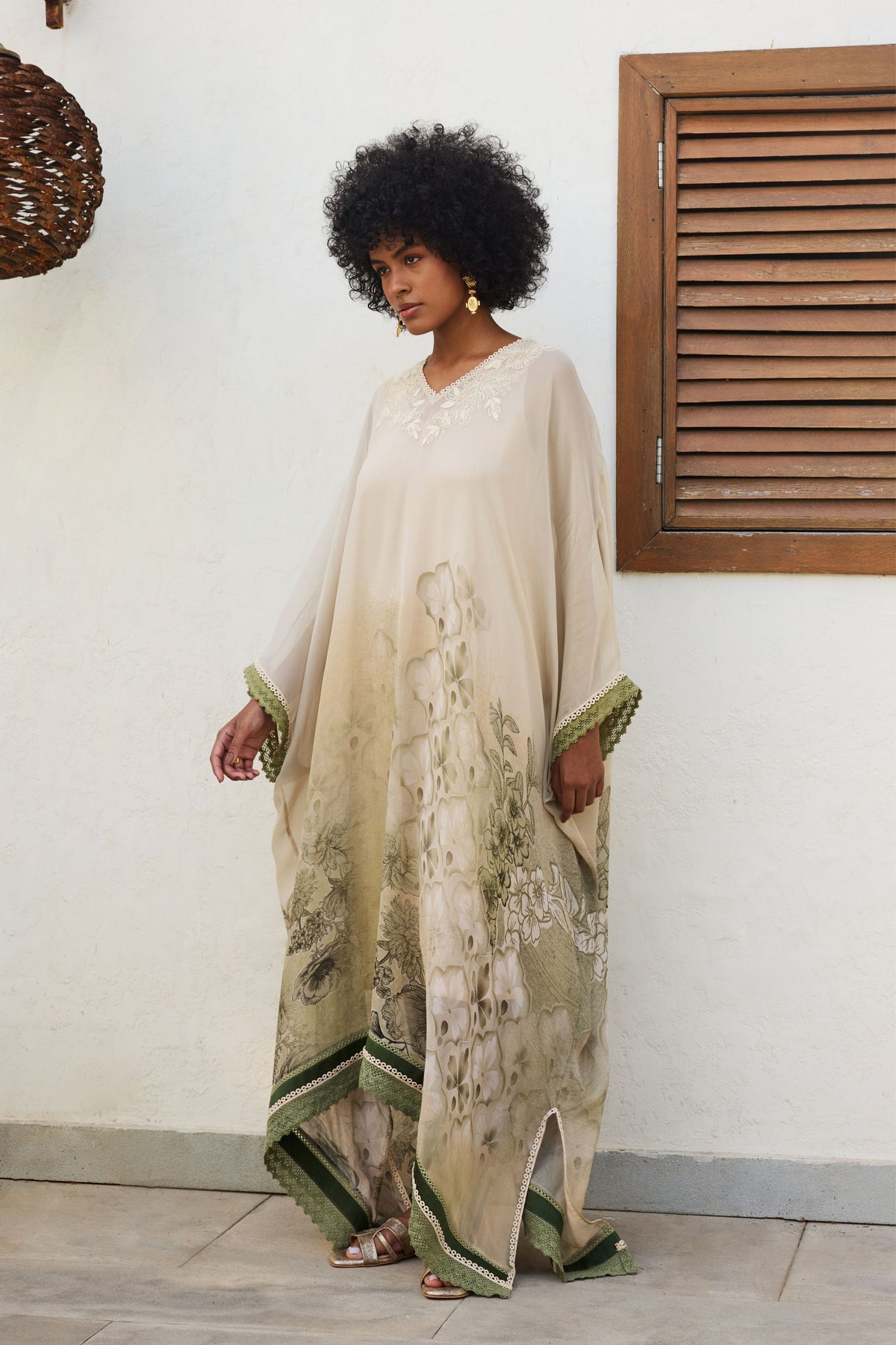 Ira Printed Kaftan