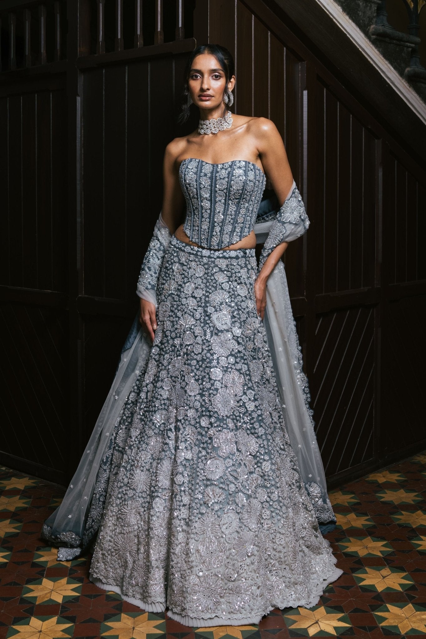 Avira Lehenga Set - Mishru - Elahe