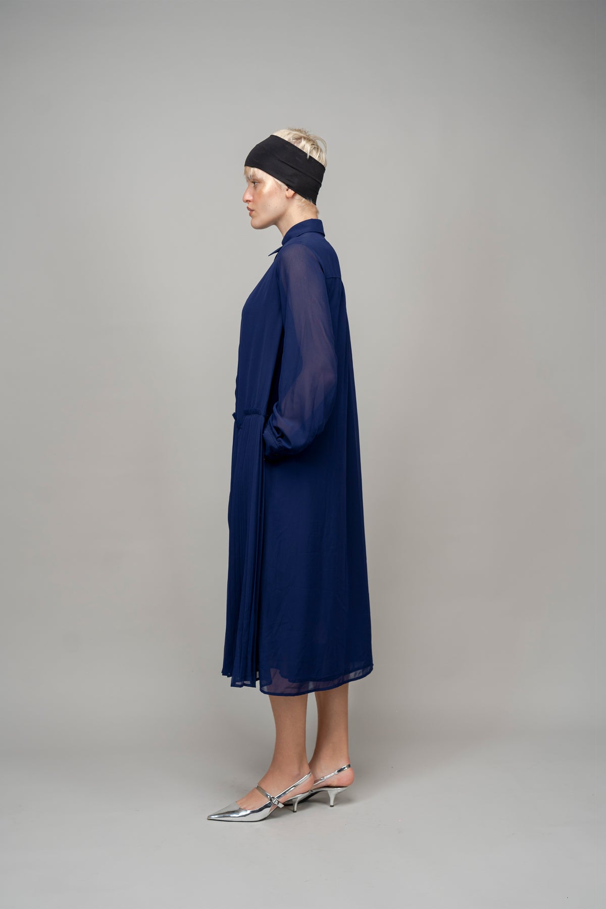 Navy Terrace Dress