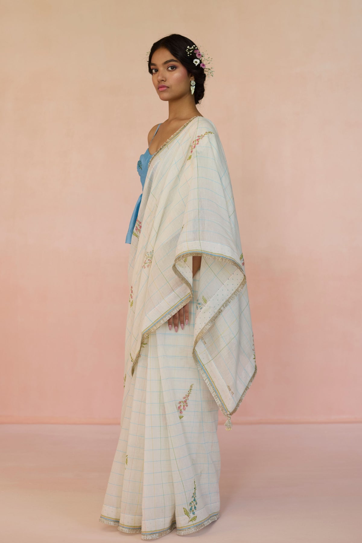 Foxglove Silk Saree