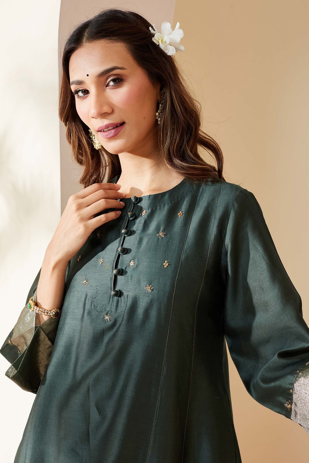 Royal Green Nazneen Kurta Set