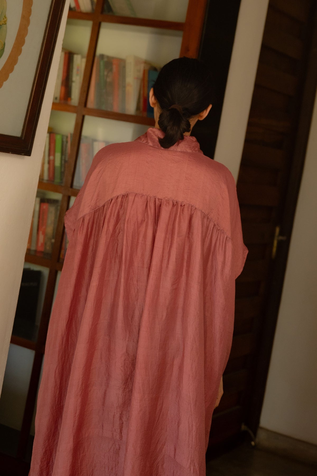 Old Rose Shirt Dress