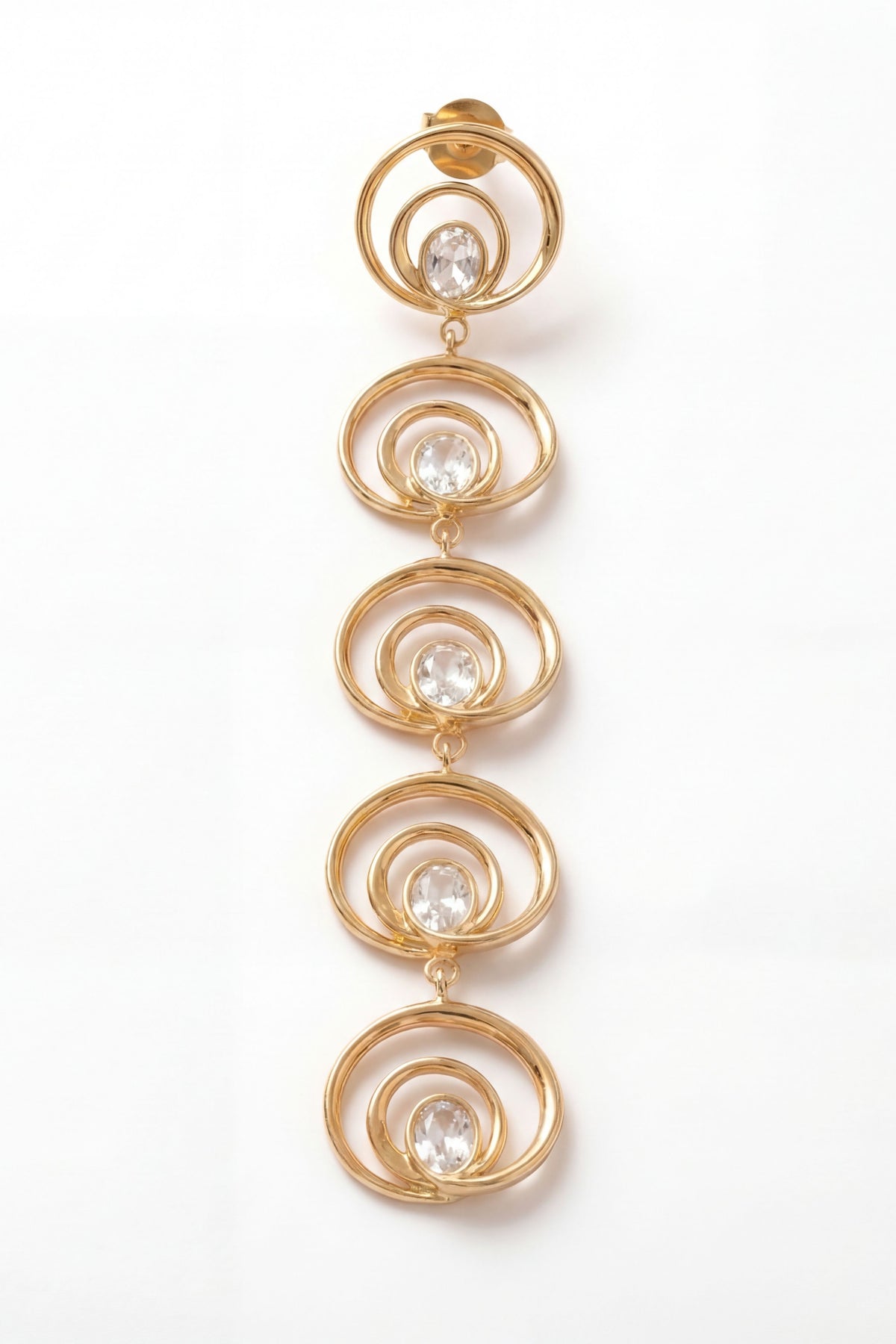 Wave Long Earrings