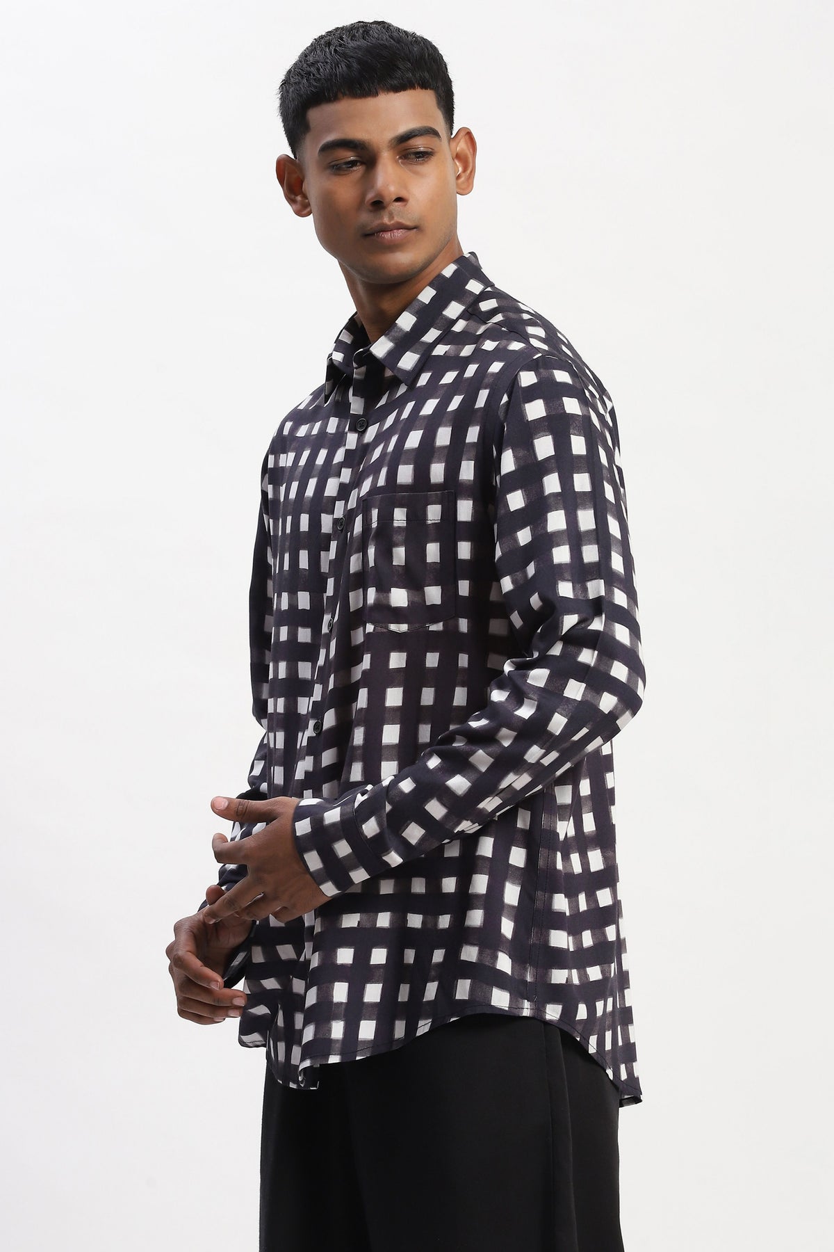 Watercolour Checks Shirt