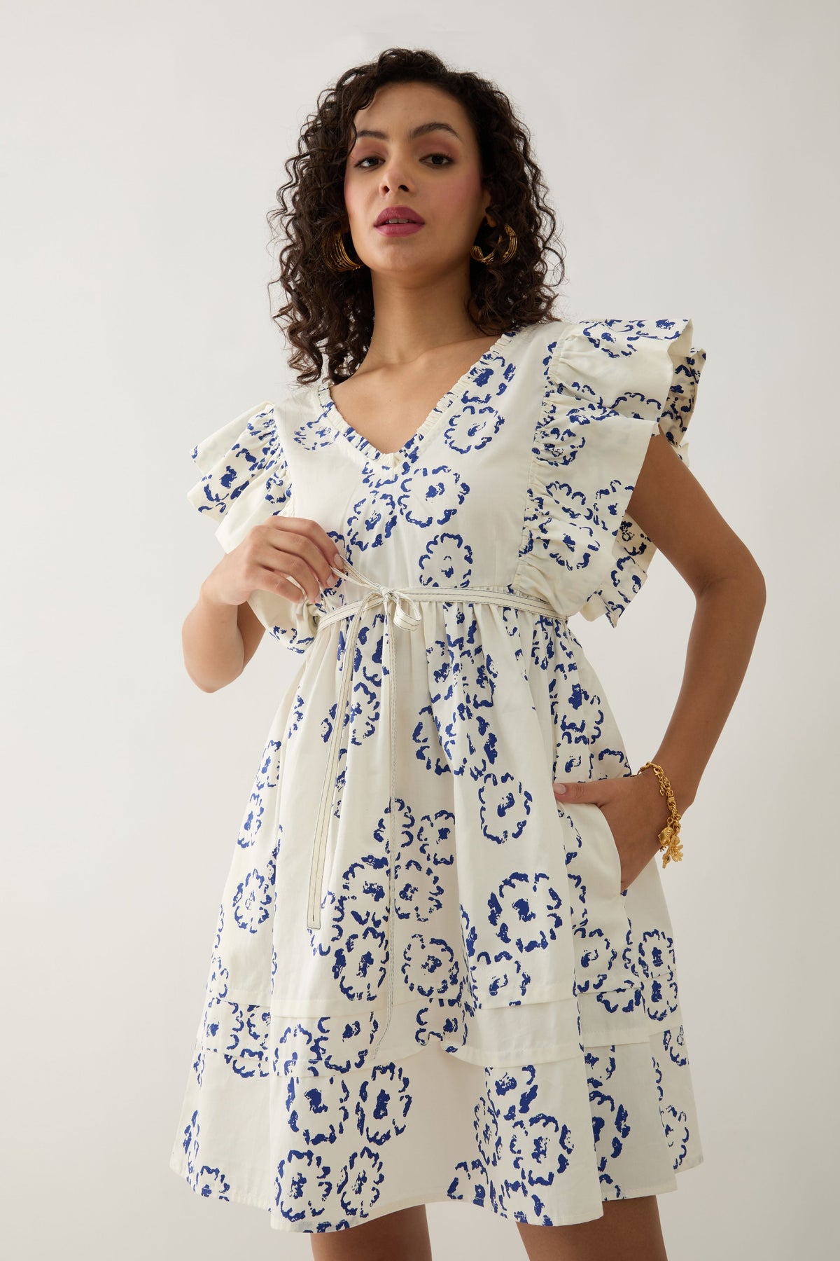 Gala Off White Dress