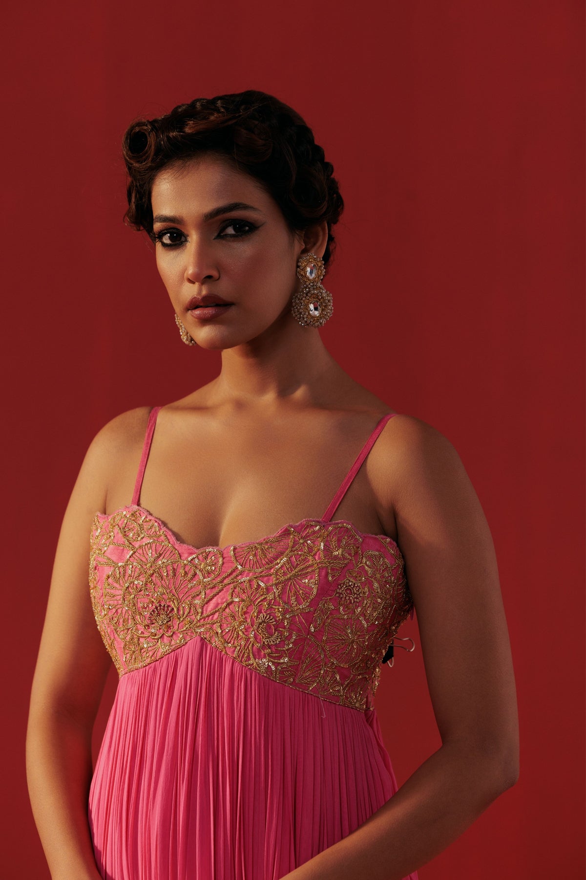 Hot Pink Anarkali