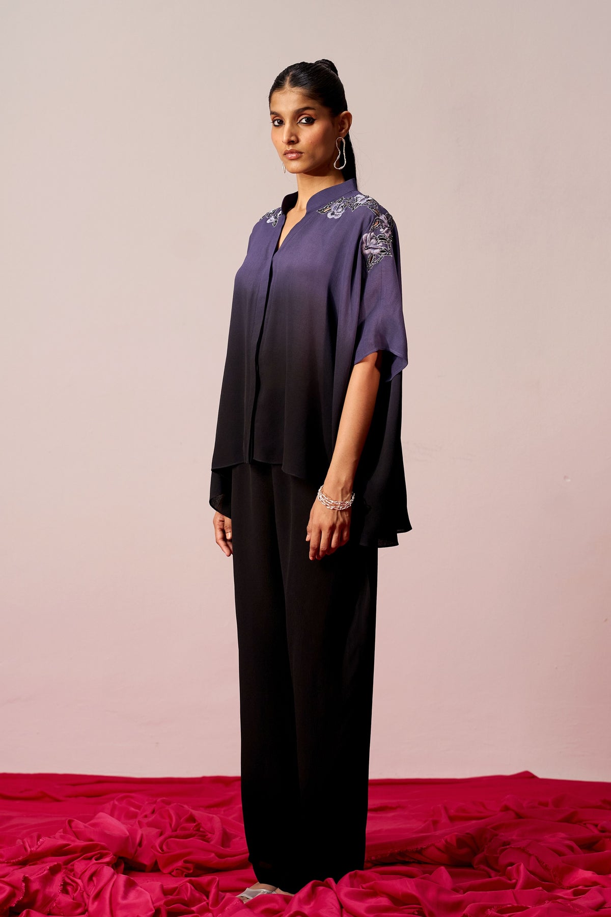 Ash Onyx Kaftan Set