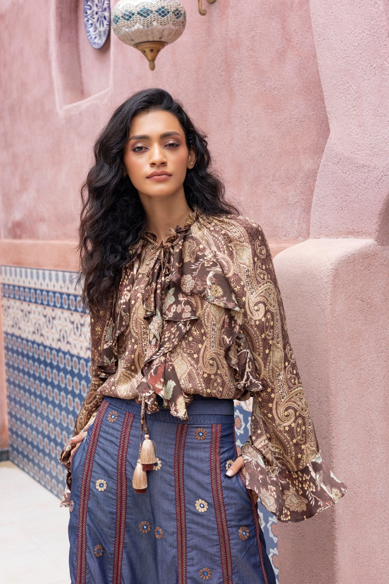 Paisley Printed Co - ord Sets - Pinnacle by Shruti Sancheti - Elahe