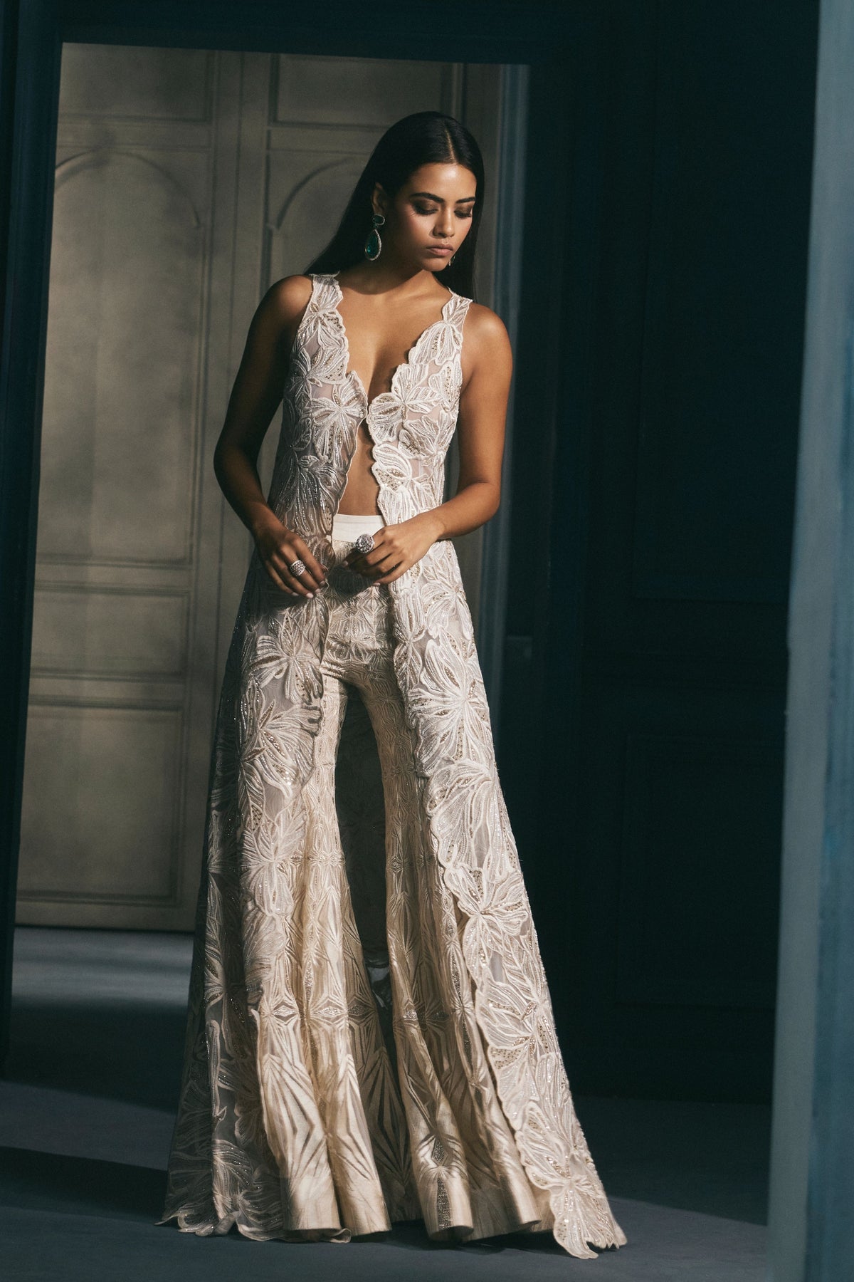 Mangolia Long Jacket Set