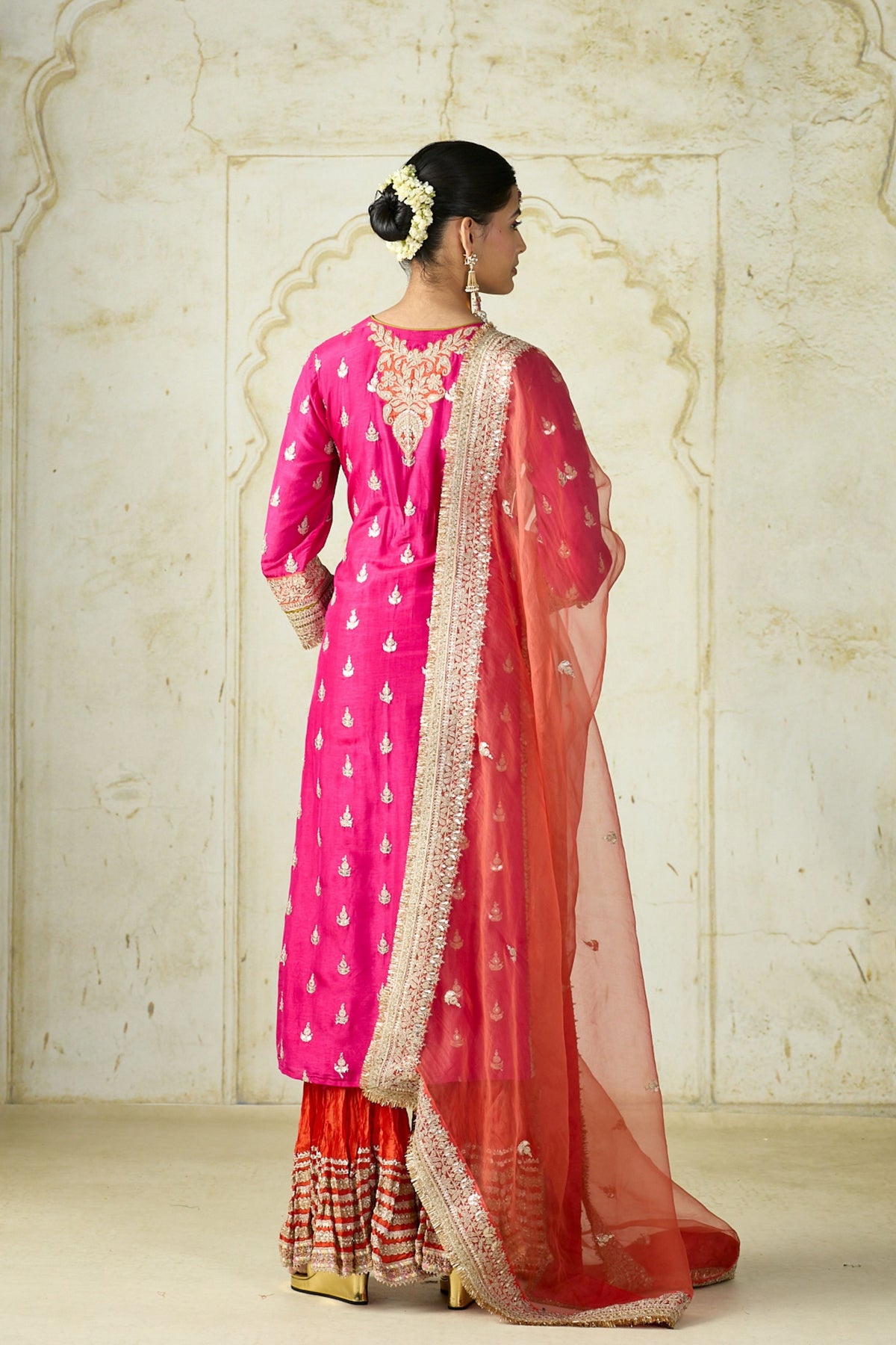 Rani Fitoor Sharara Set