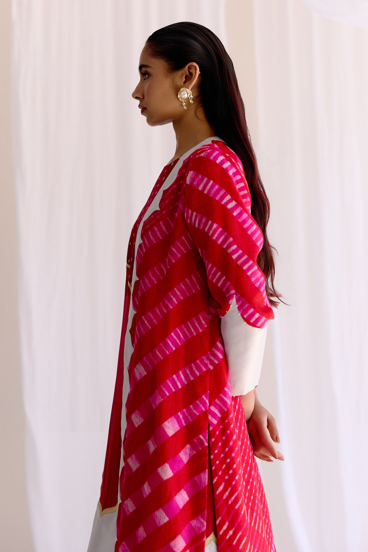 Rangmahal Lehriya Jacket