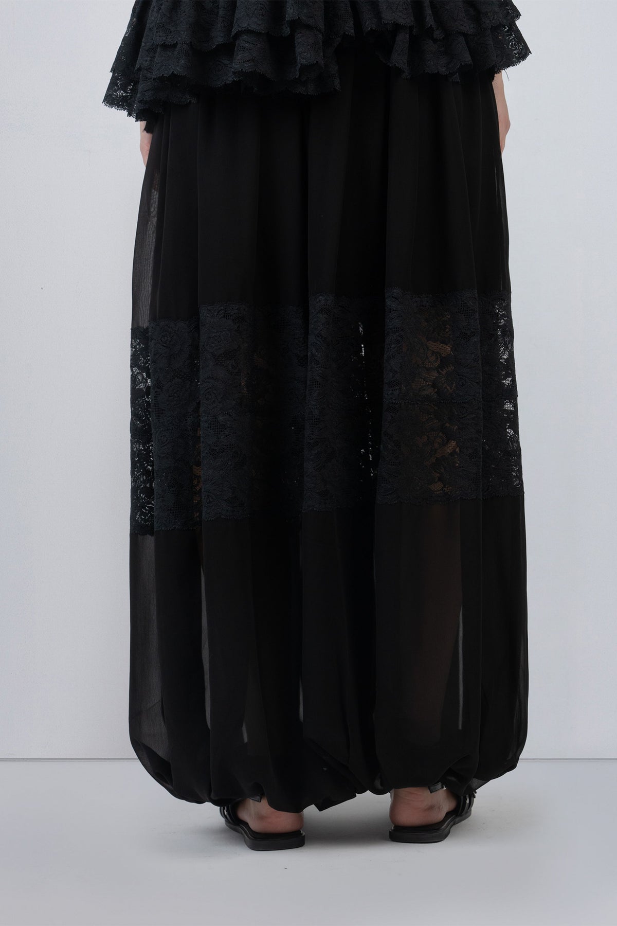 Georgette Balloon Pants