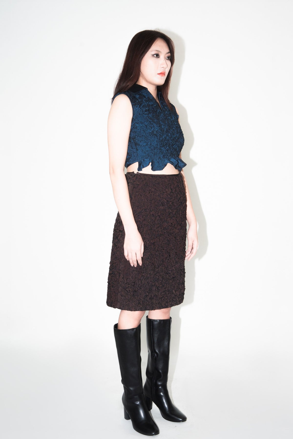 Crumple Textured Top