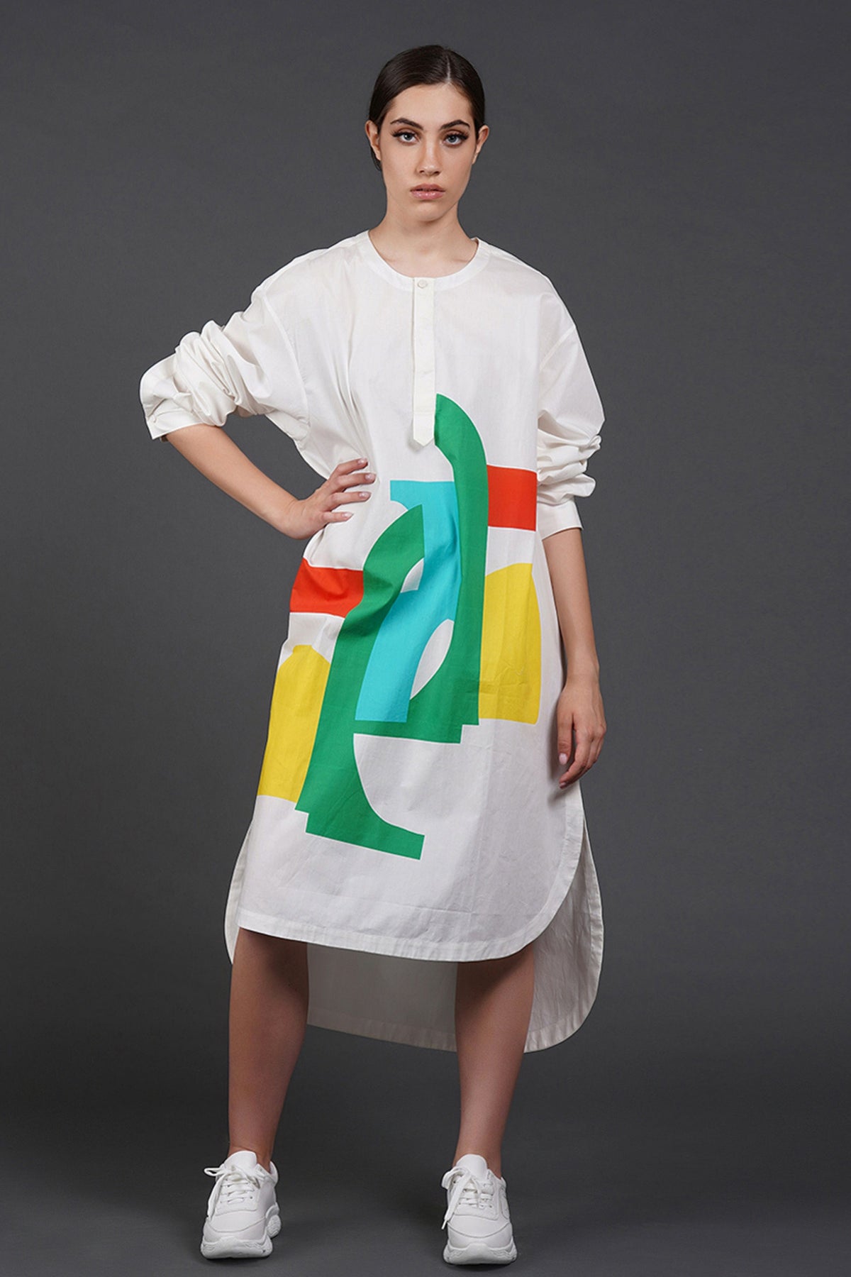 Offwhite Digtal Print Shirt