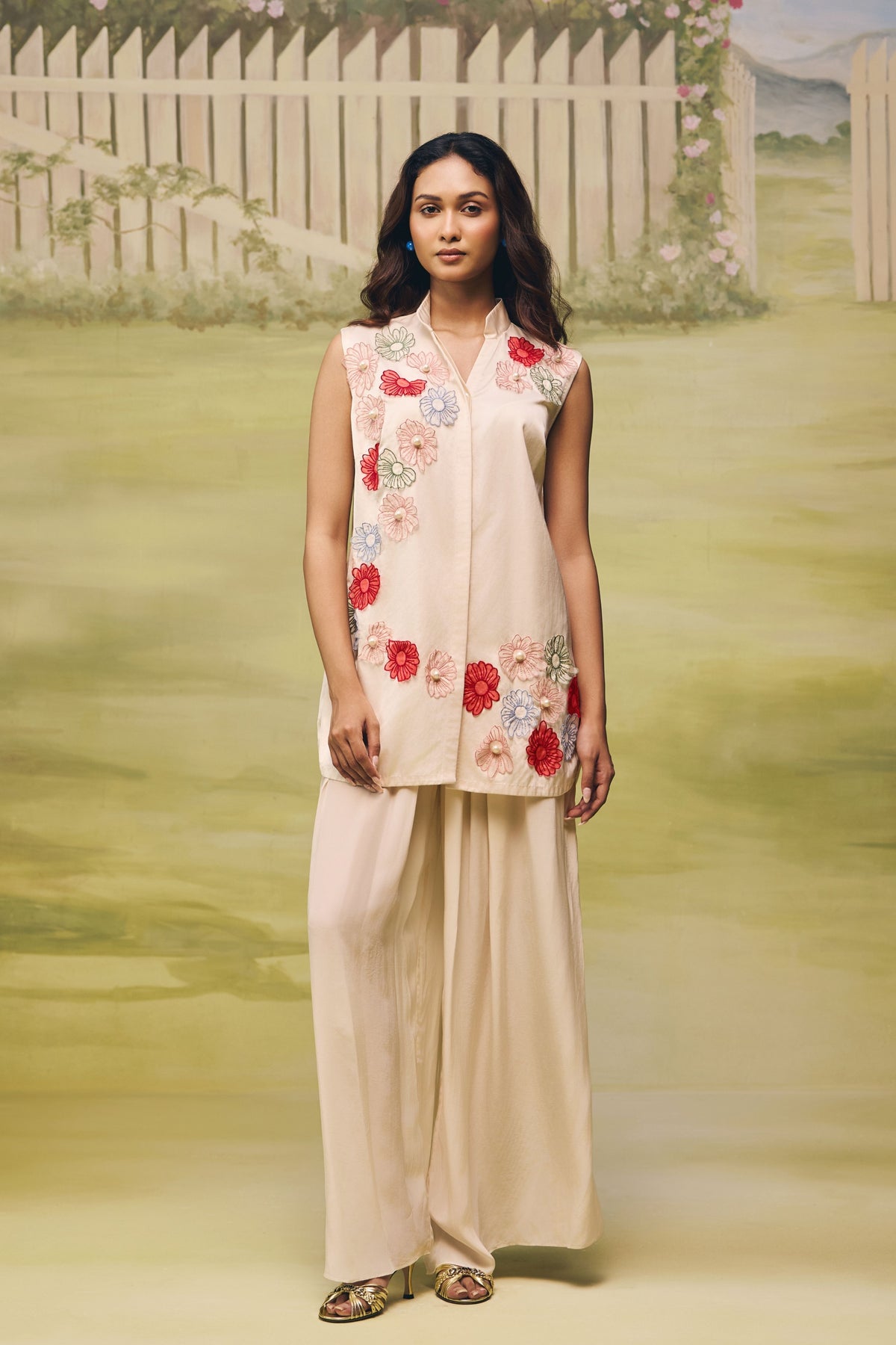 Petal Dust Shirt Co-ord Set