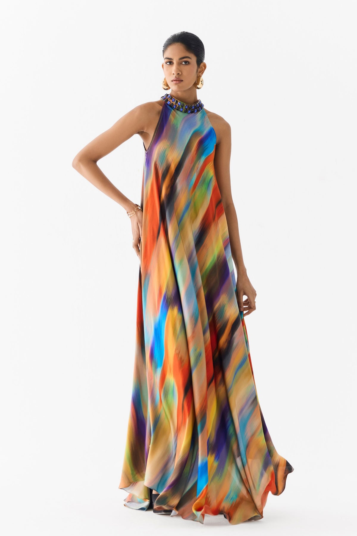 Night Queen Halter Dress