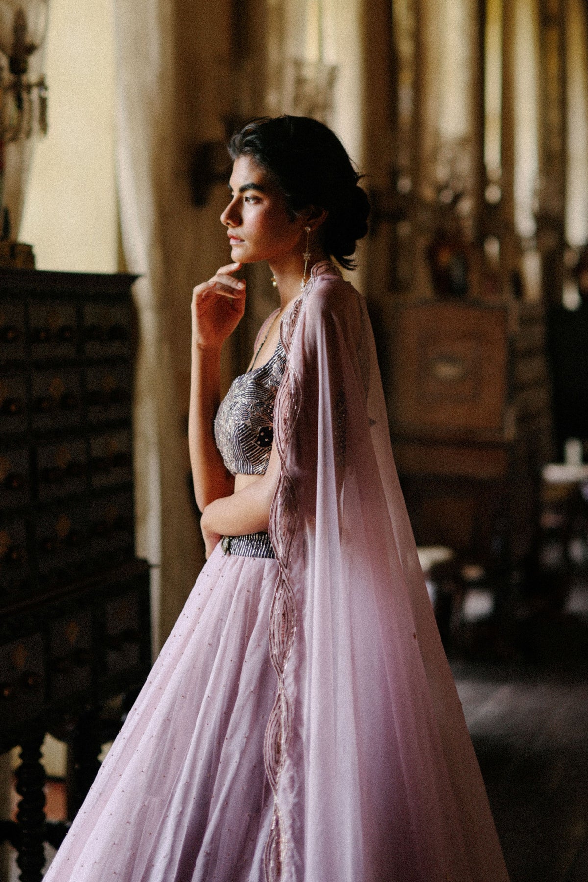 Rosa Patchwork Lehenga Set
