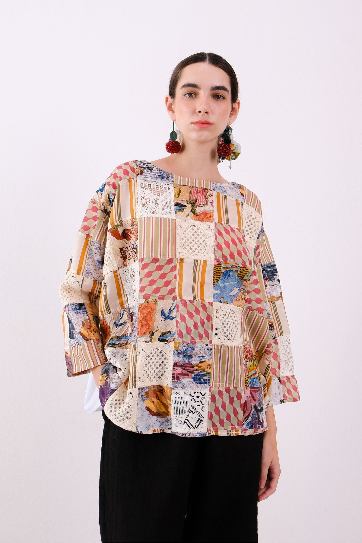Sofia Patchwork Top
