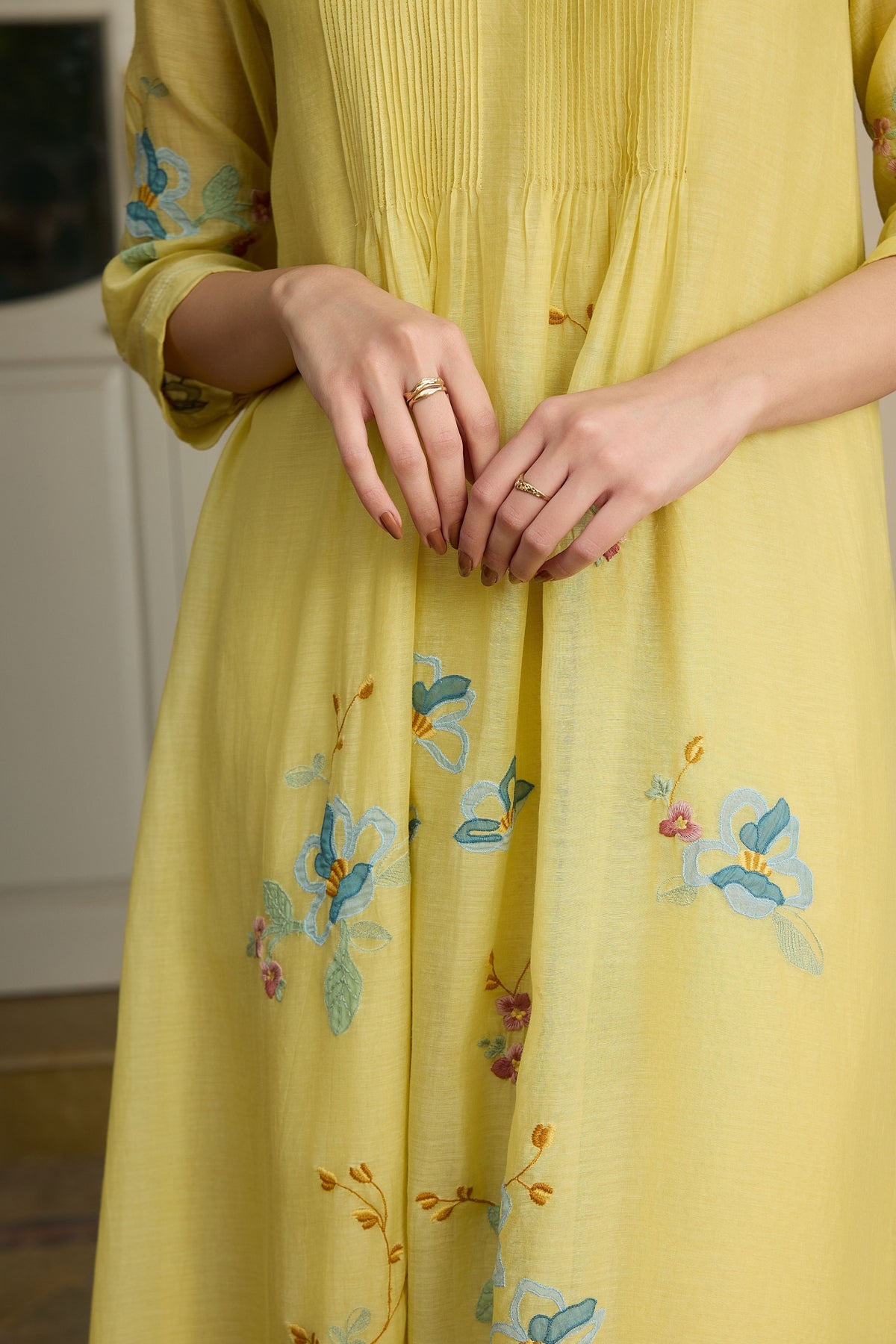 Lemon Applique Tunic Set