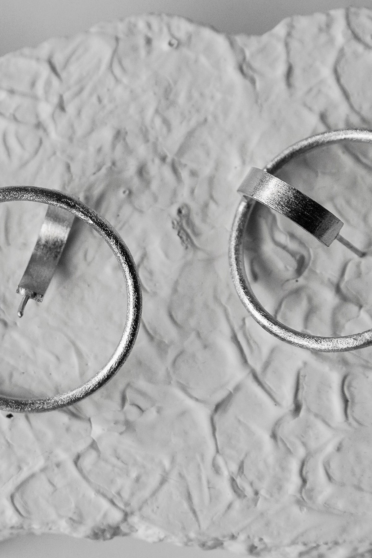 Orb Silver Earrings