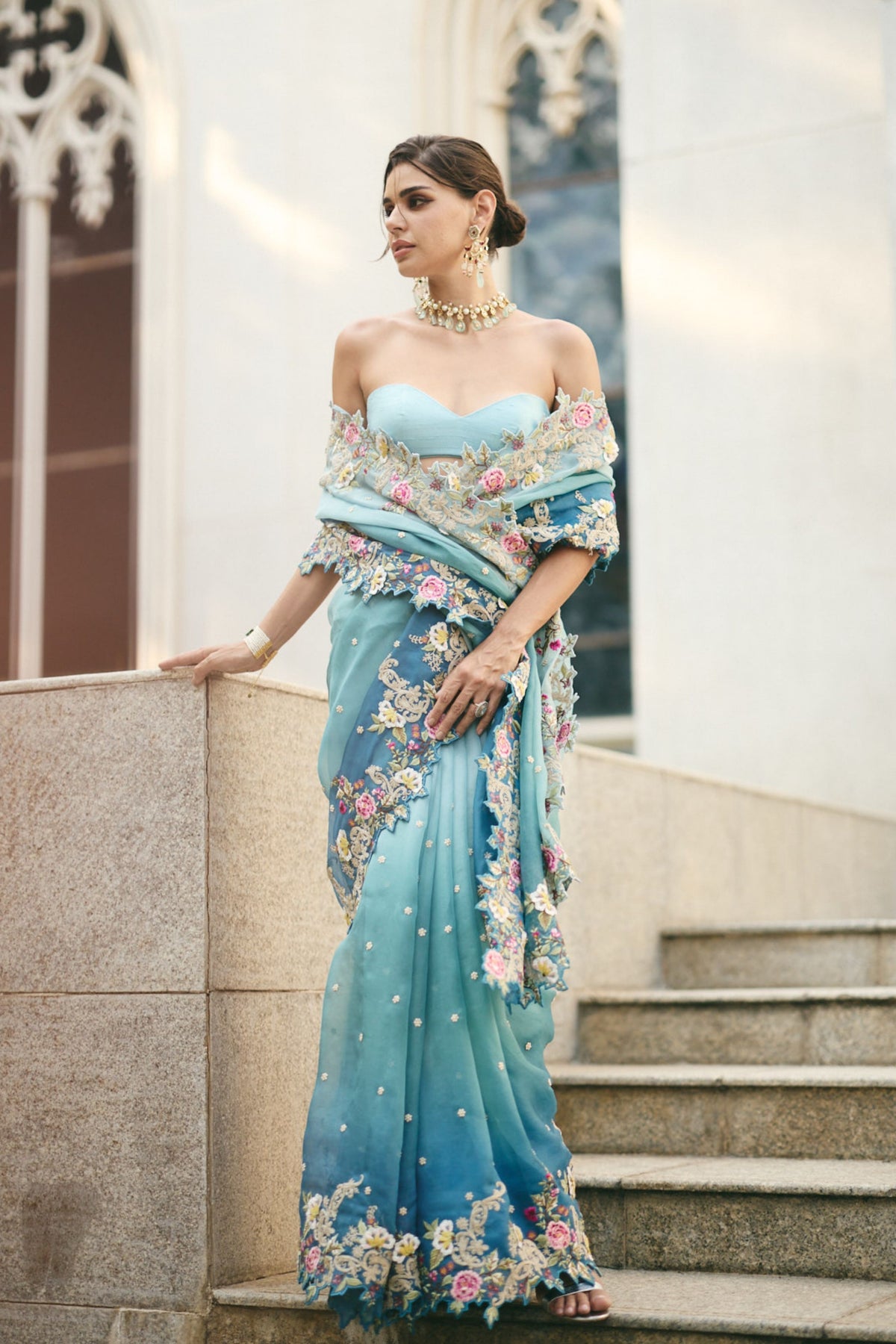 Umang Ombre Saree