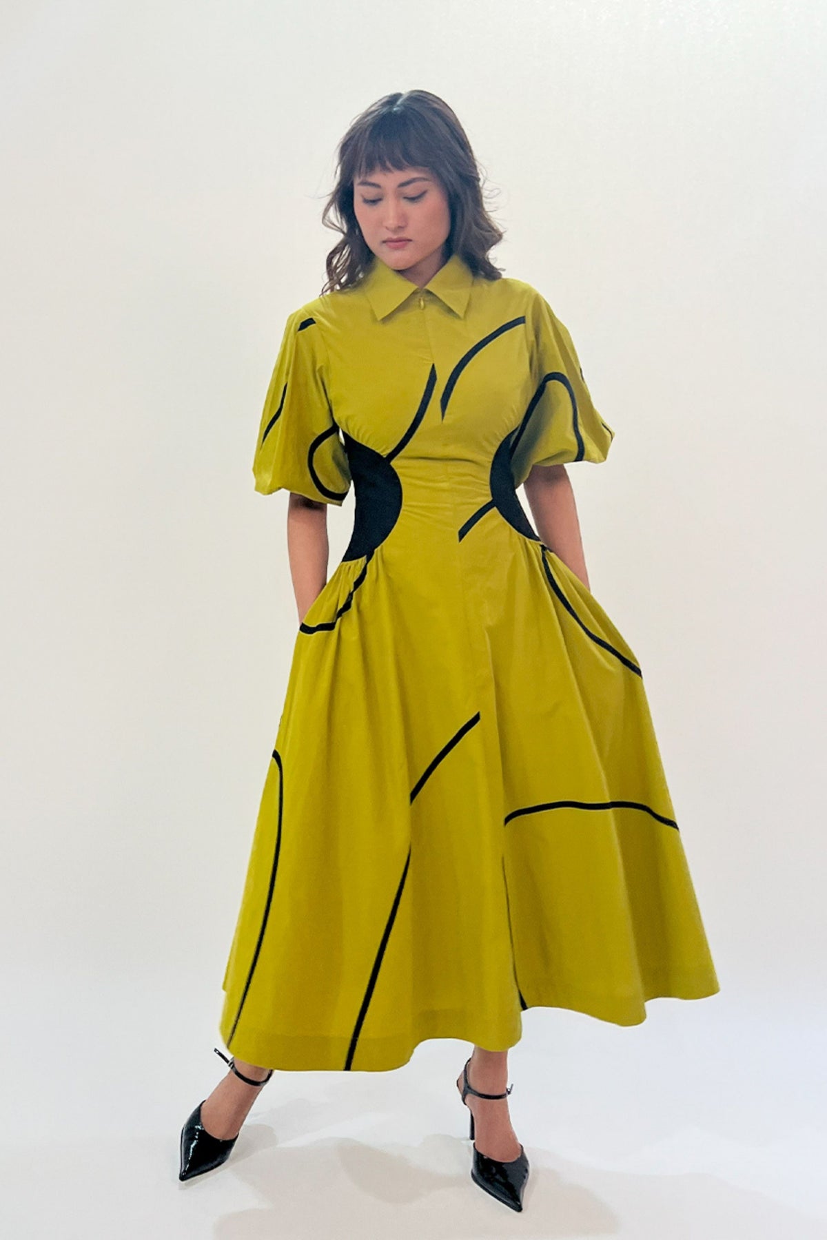 Illusion Tape Dress