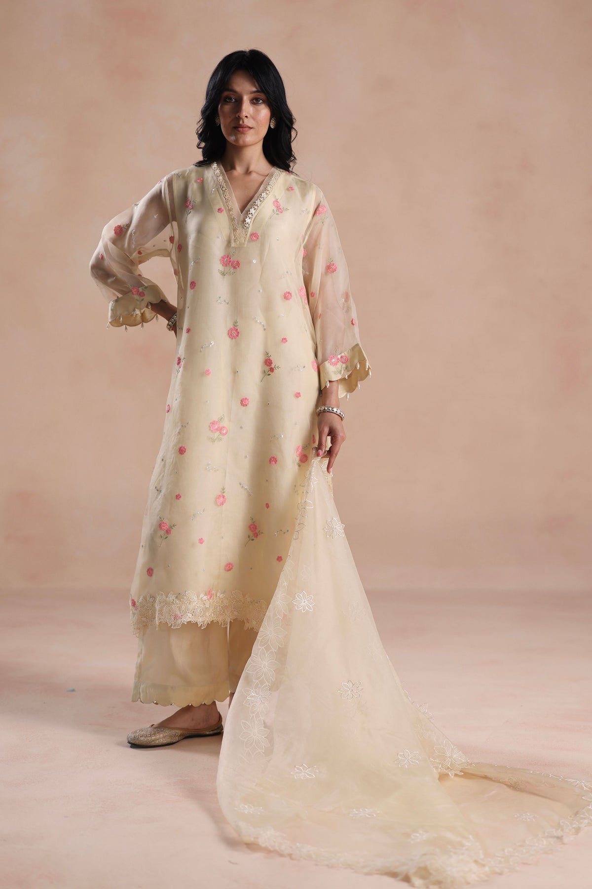 Sareena Ivory Kurta Set