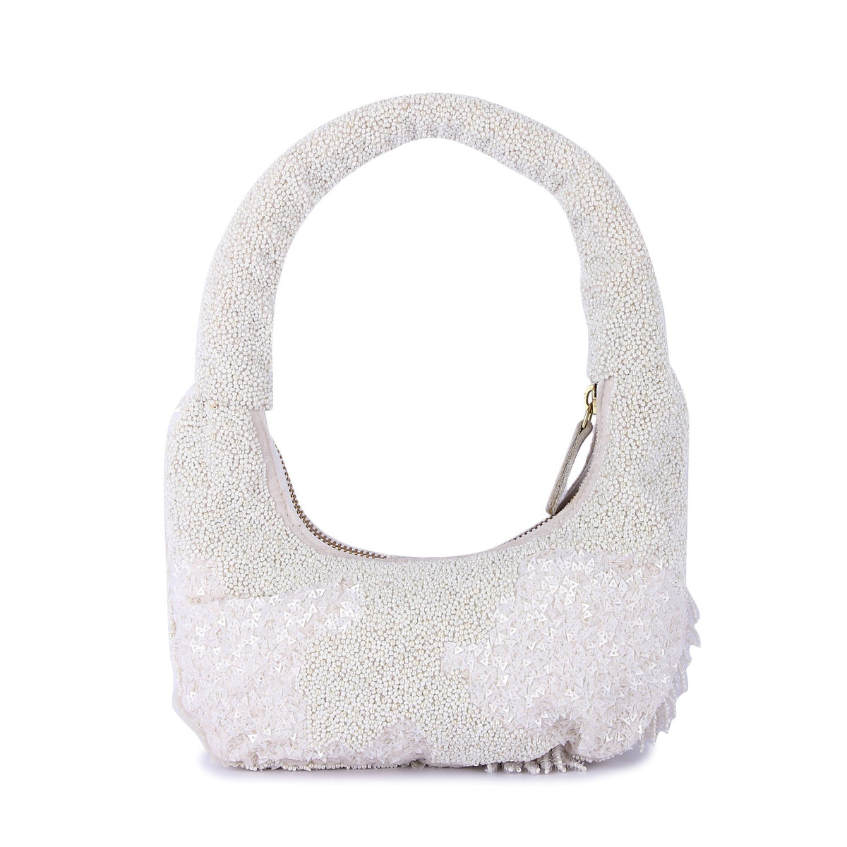 White Indo-western Purse